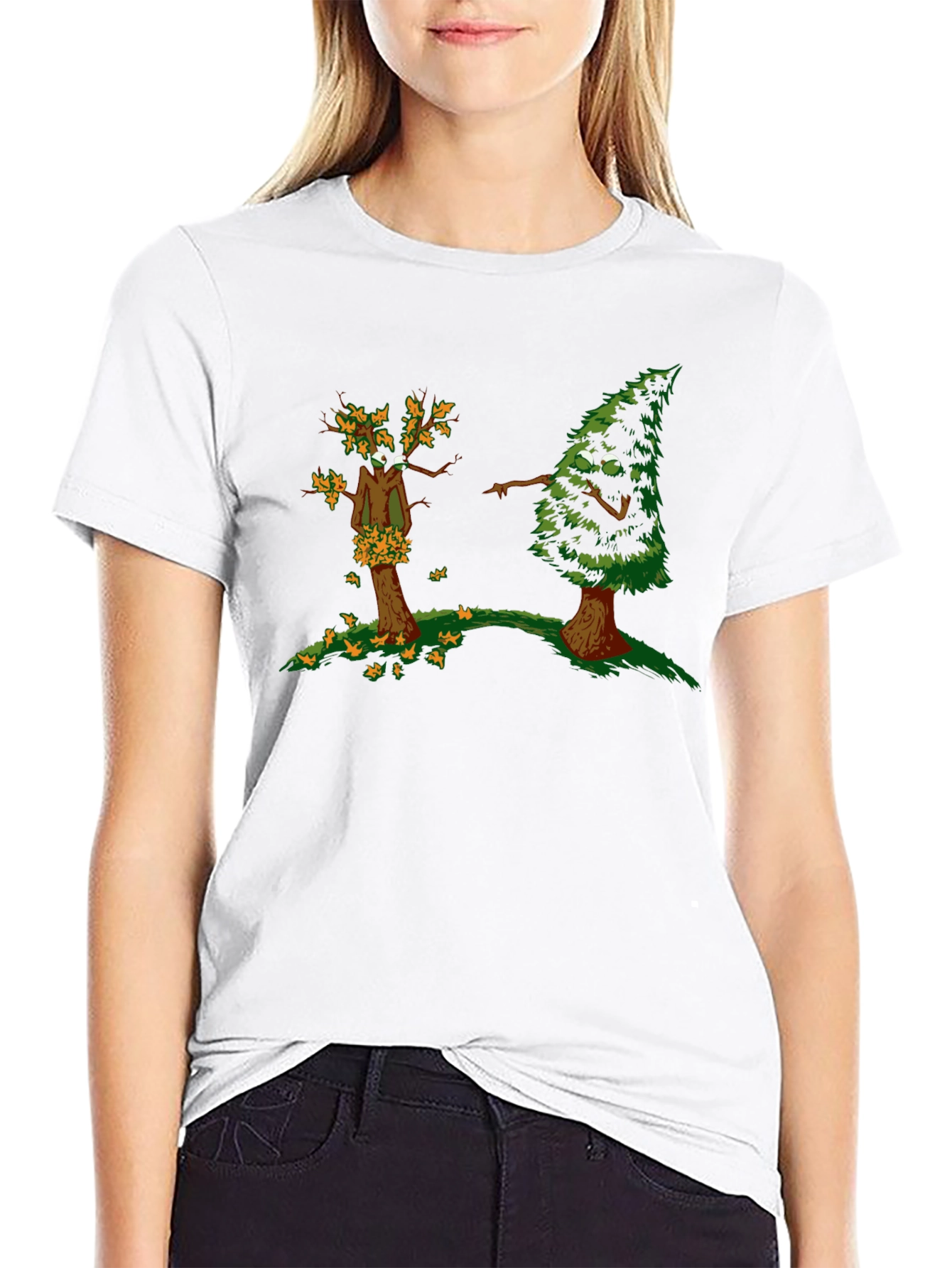 Funny Tree Pun T-Shirt - Seasons Humor Tee