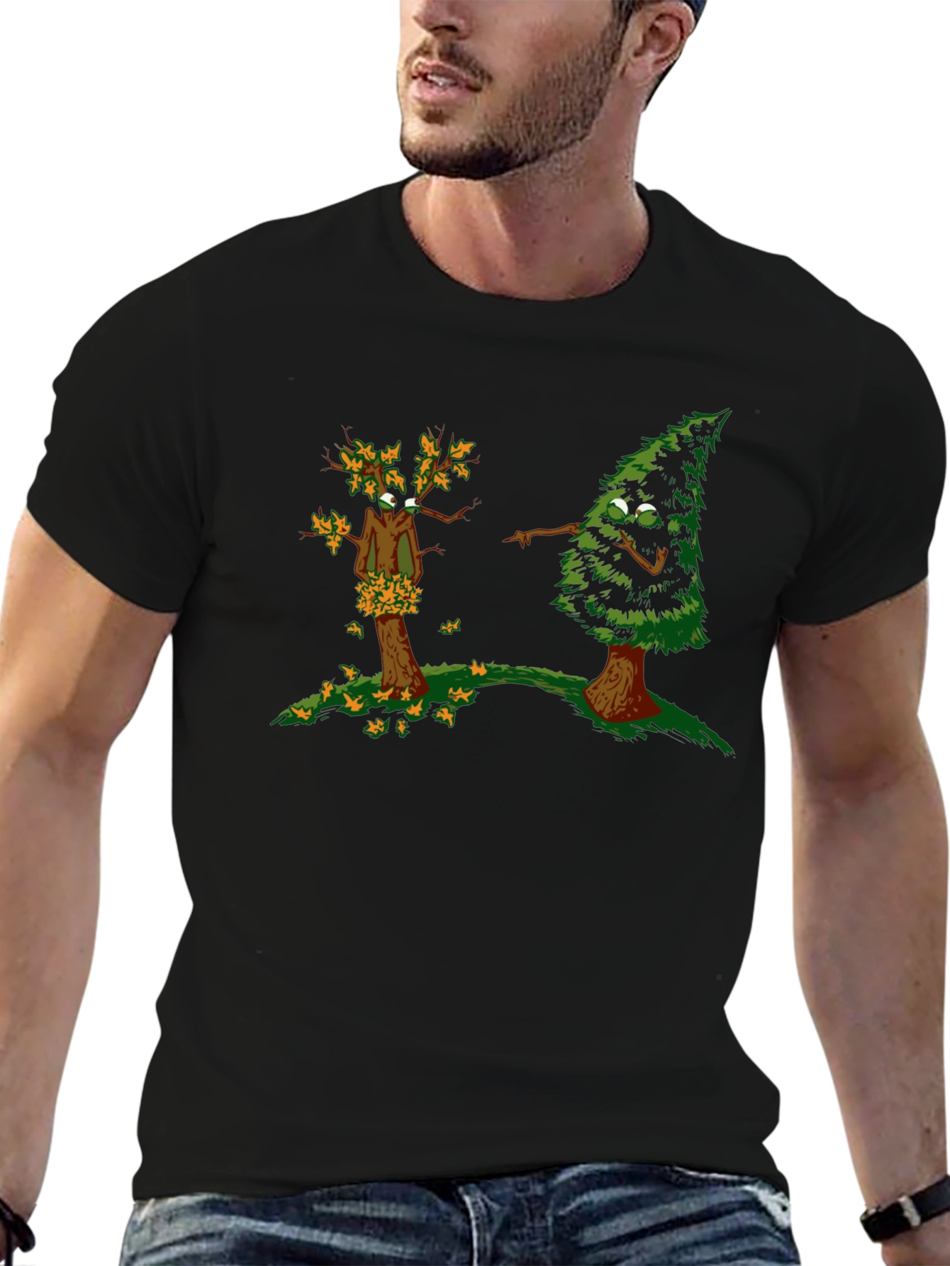 Funny Tree Pun T-Shirt - Seasons Humor Tee