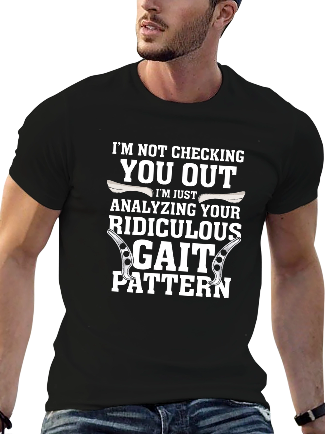 Gait Pattern Funny T-Shirt