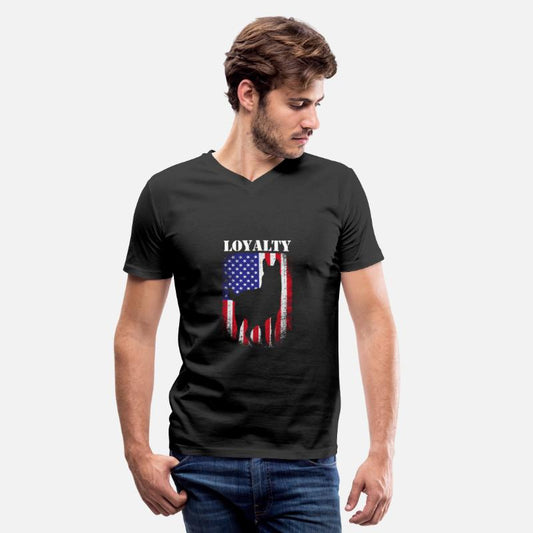 4th Of July US Flag Police Dog Loyalty K9 Dog