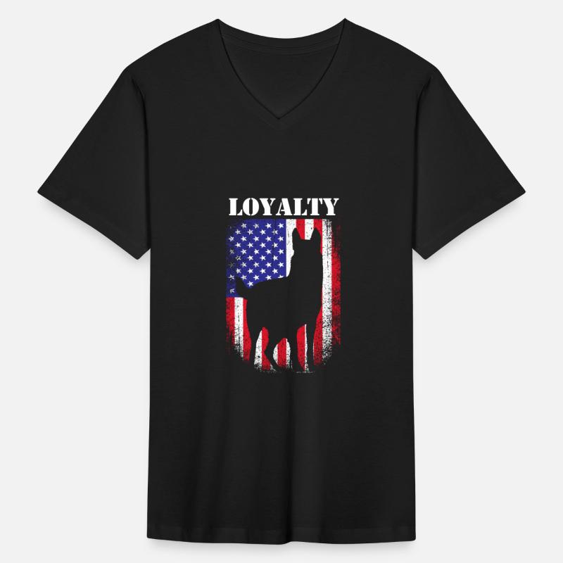 4th Of July US Flag Police Dog Loyalty K9 Dog