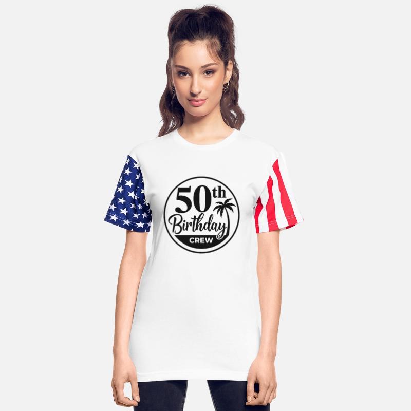 50th Birthday Crew Funny Birthday Shirt