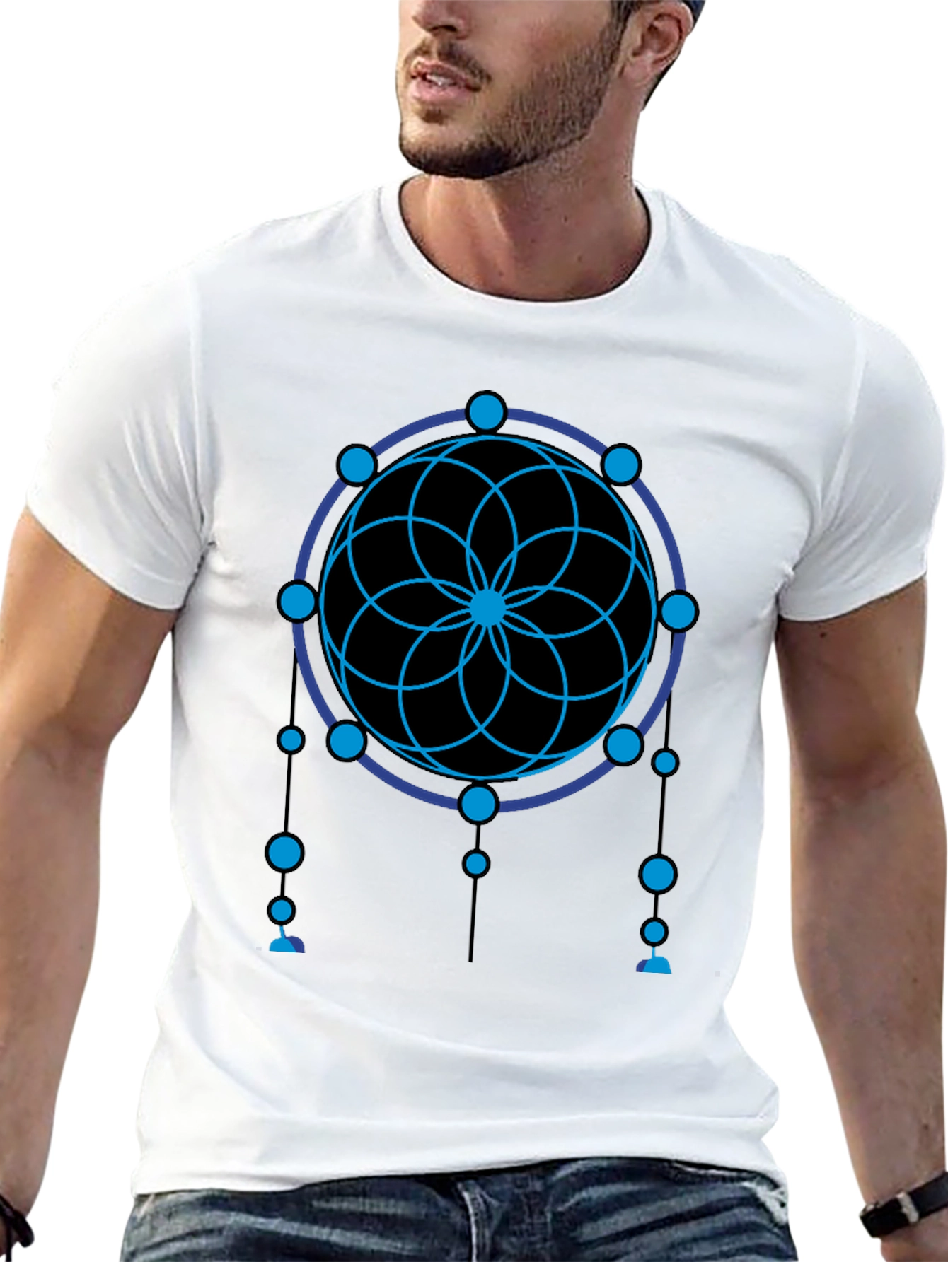 Geometric Dreamcatcher T-Shirt - Graphic Tee