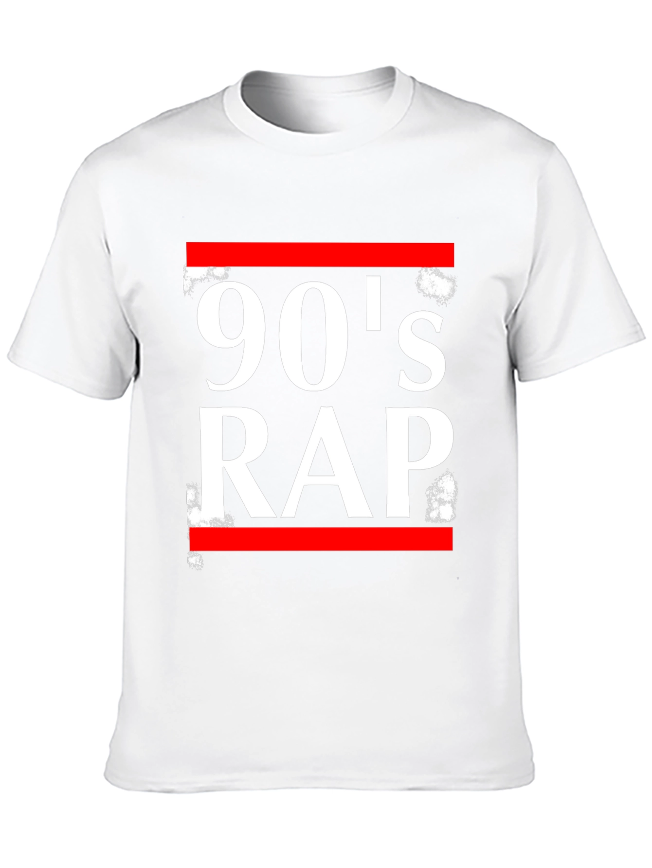 90s Rap Graphic T-Shirt - Black