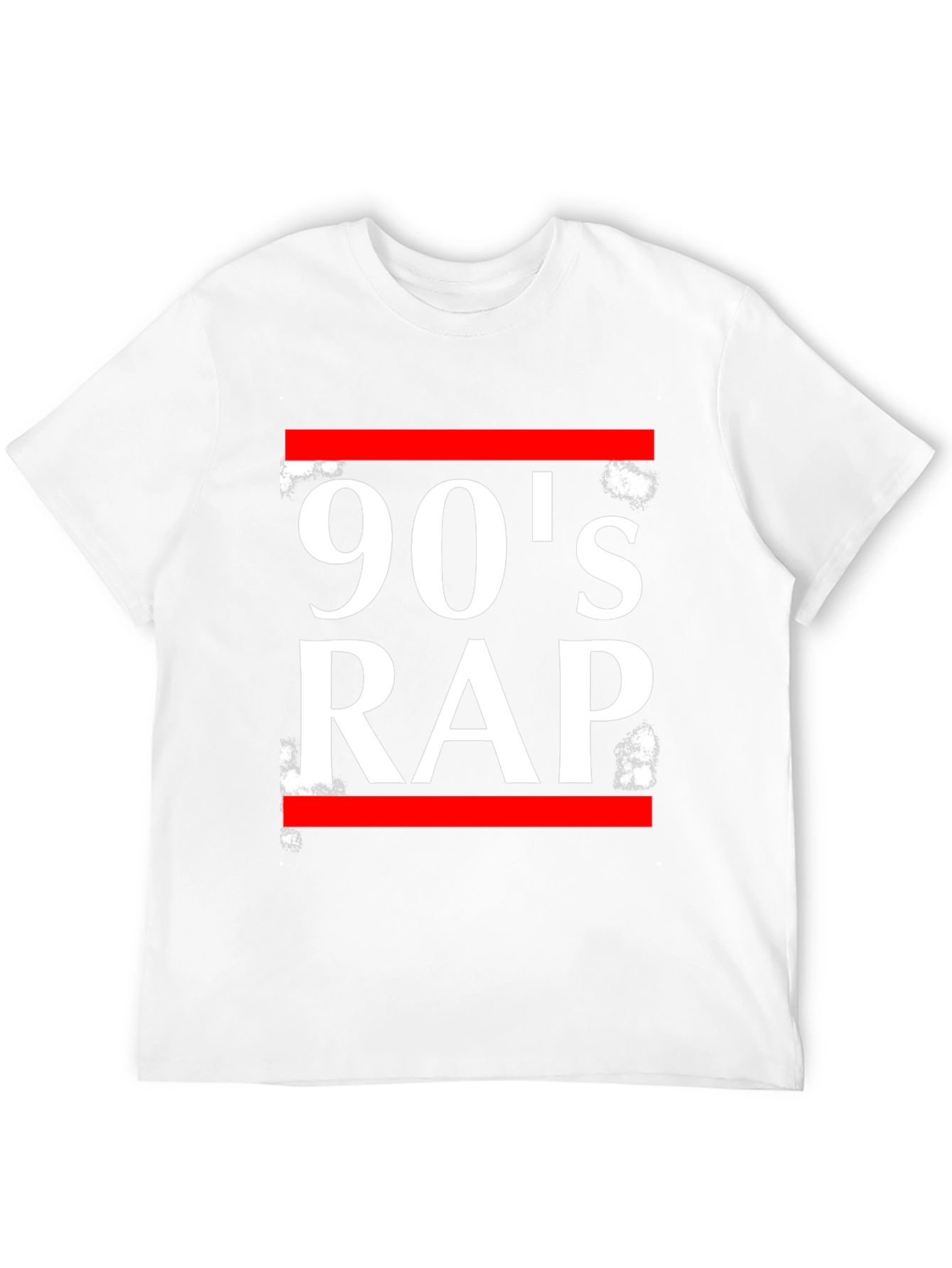 90s Rap Graphic T-Shirt - Black