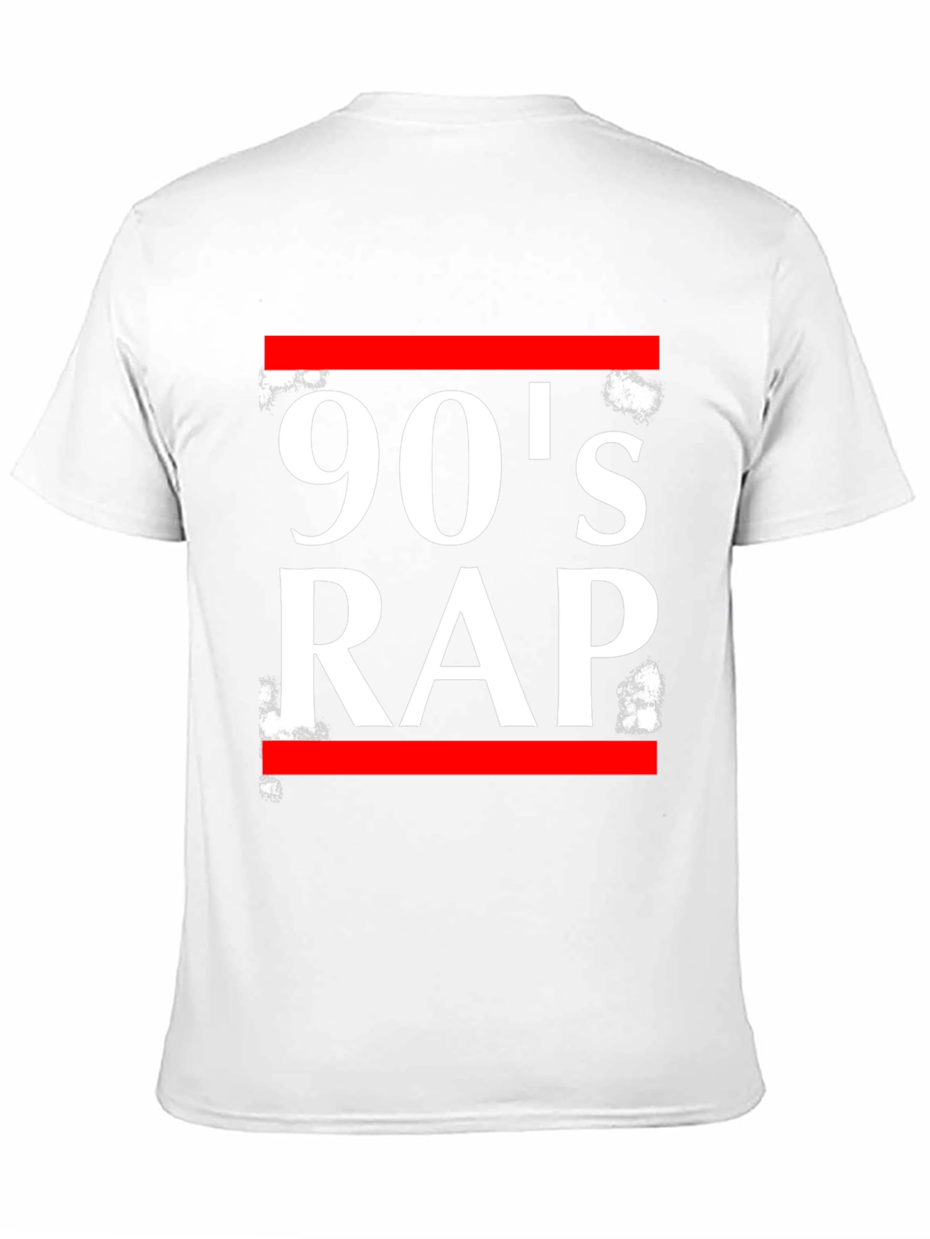 90s Rap Graphic T-Shirt - Black
