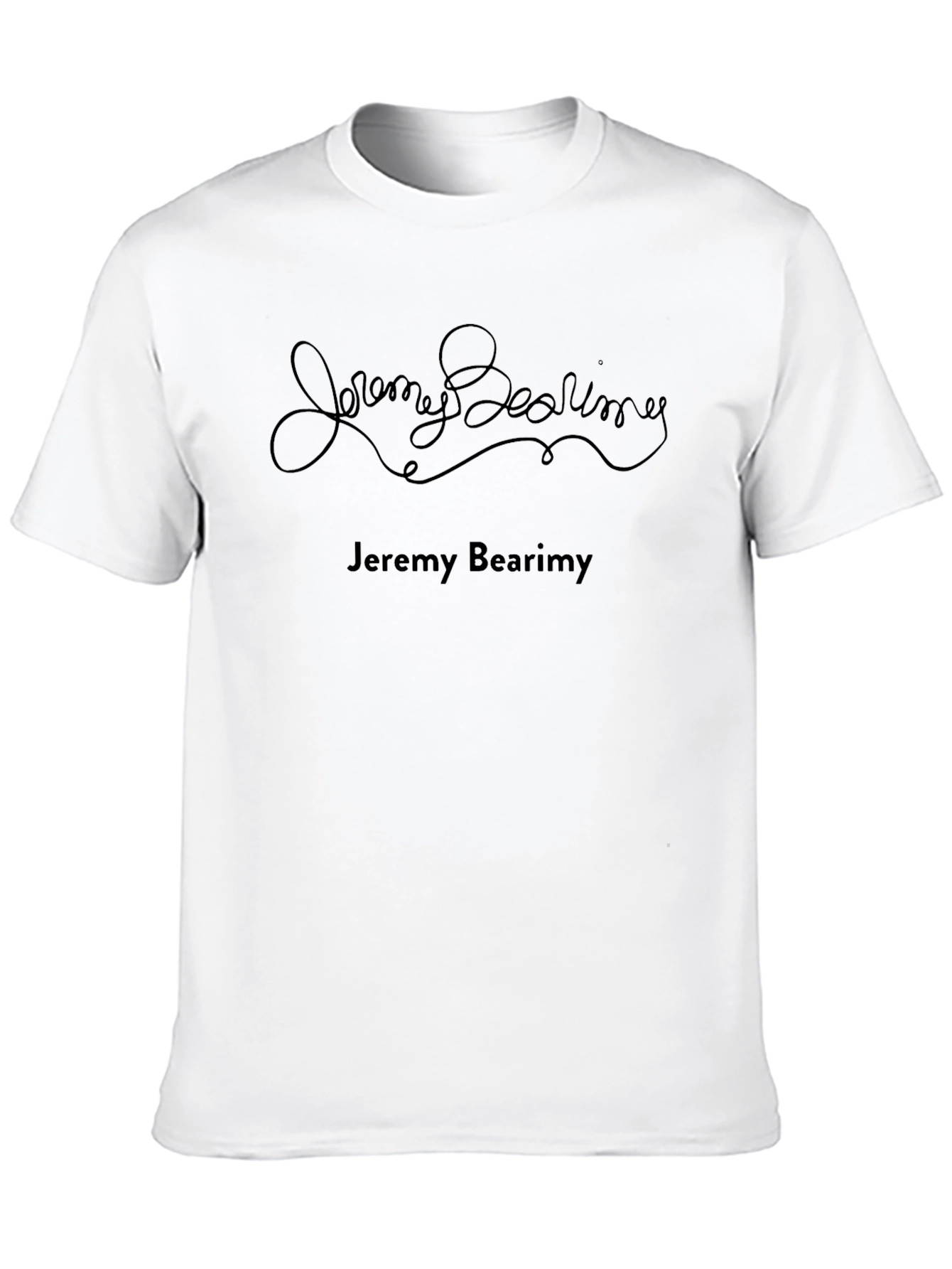 Jeremy Bearimy Black Graphic Tee