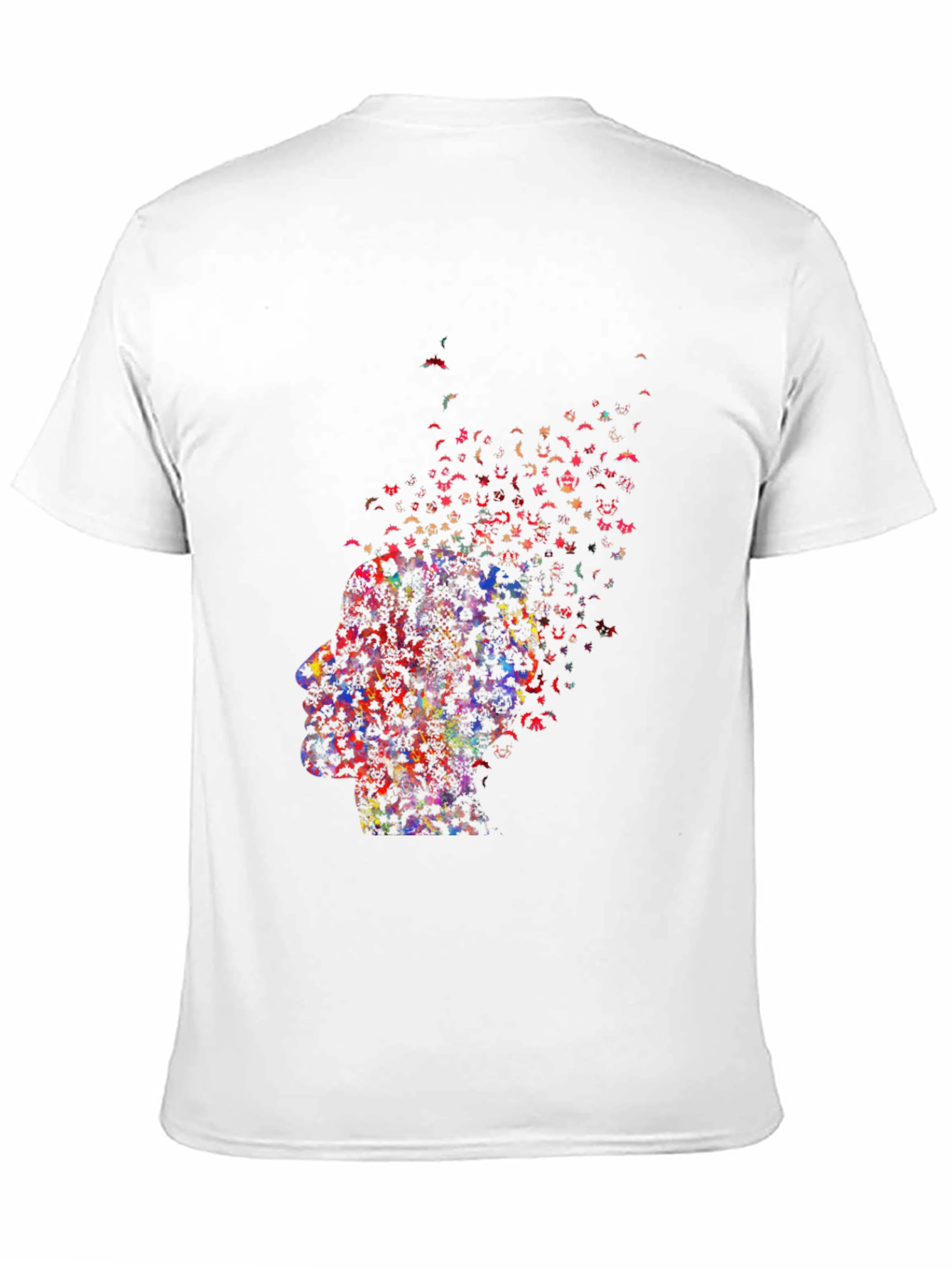 Abstract Butterfly Mind T-Shirt - Black