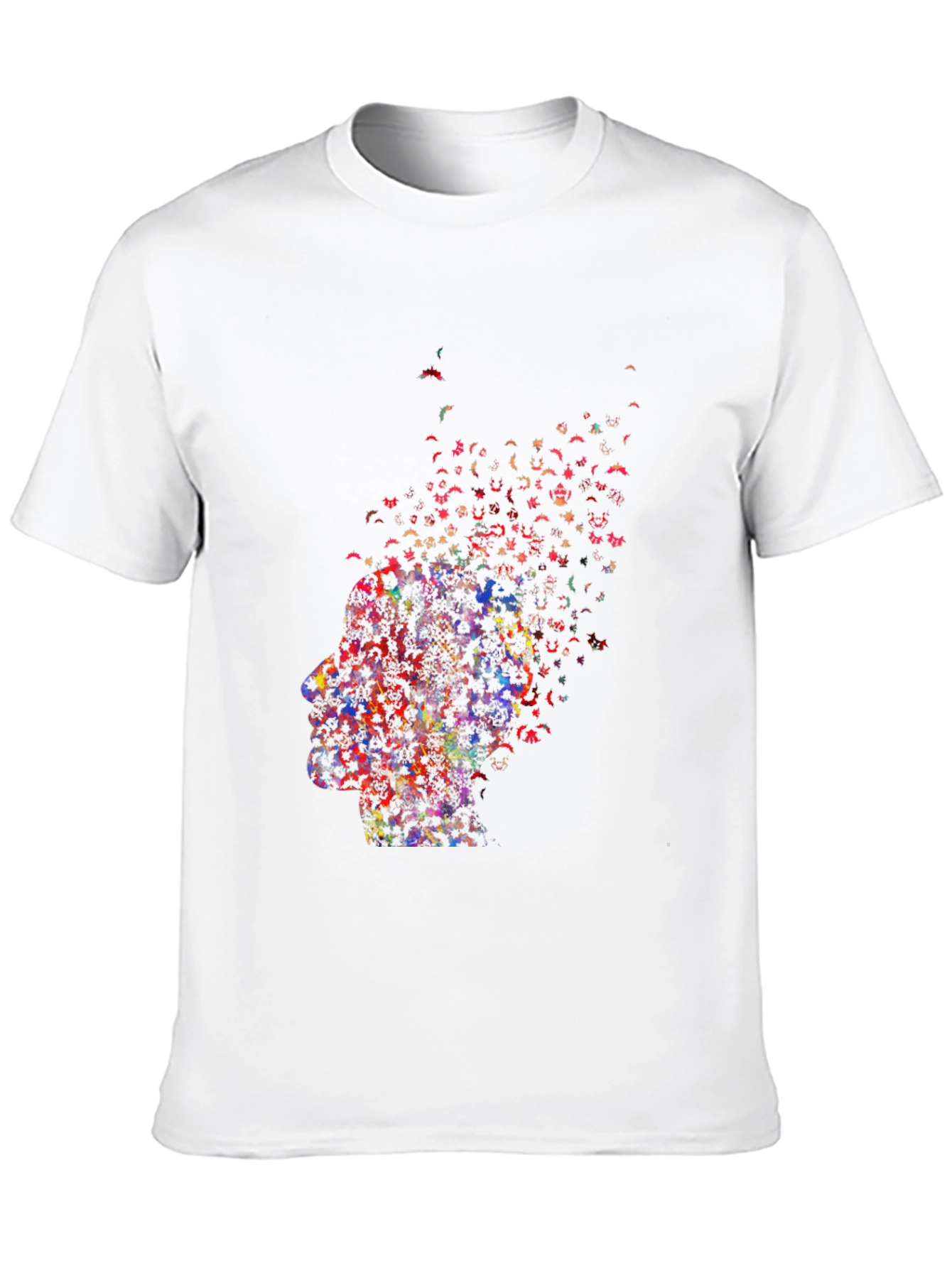 Abstract Butterfly Mind T-Shirt - Black
