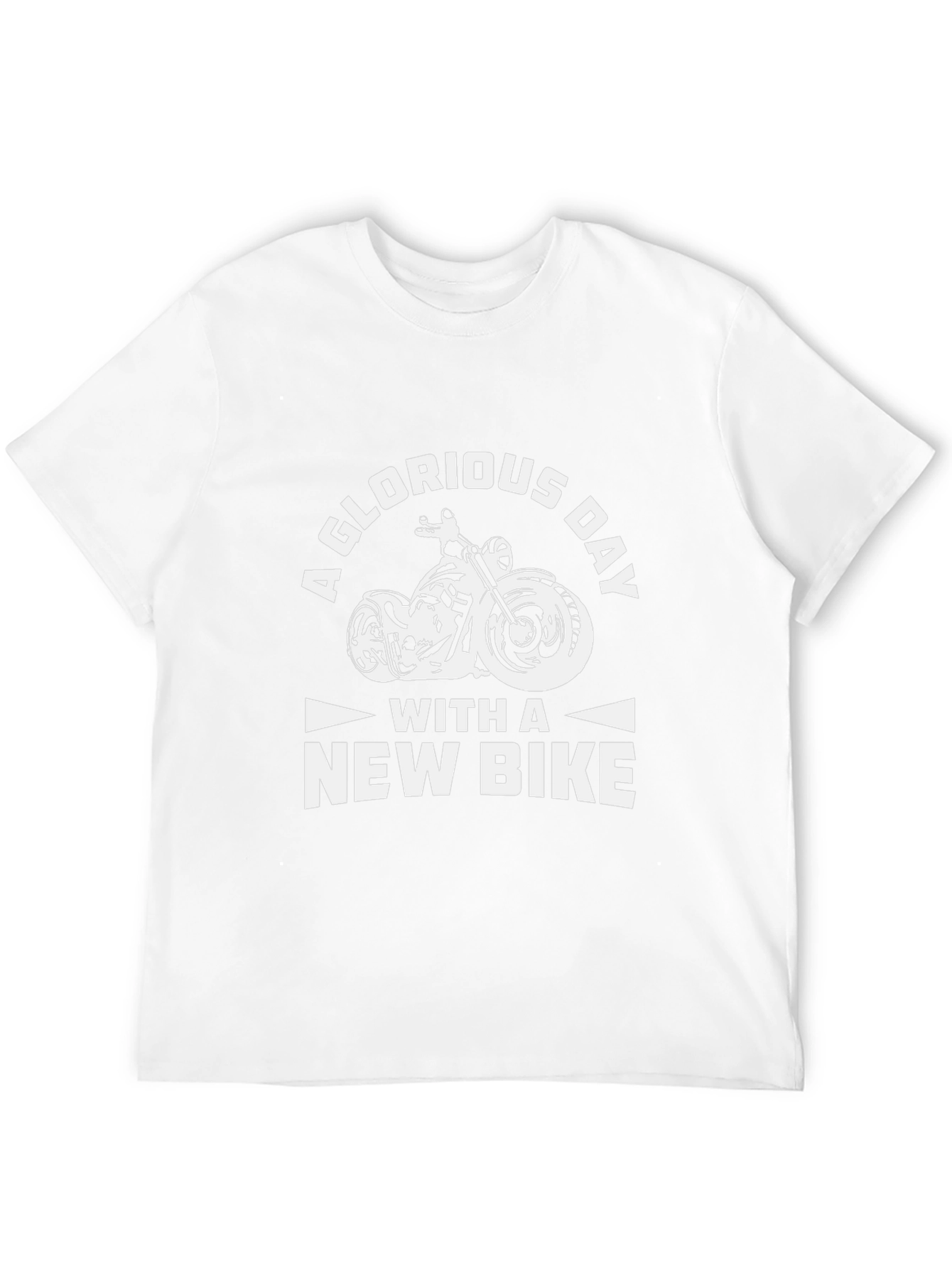 Glorious New Bike Day Graphic Tee - Black