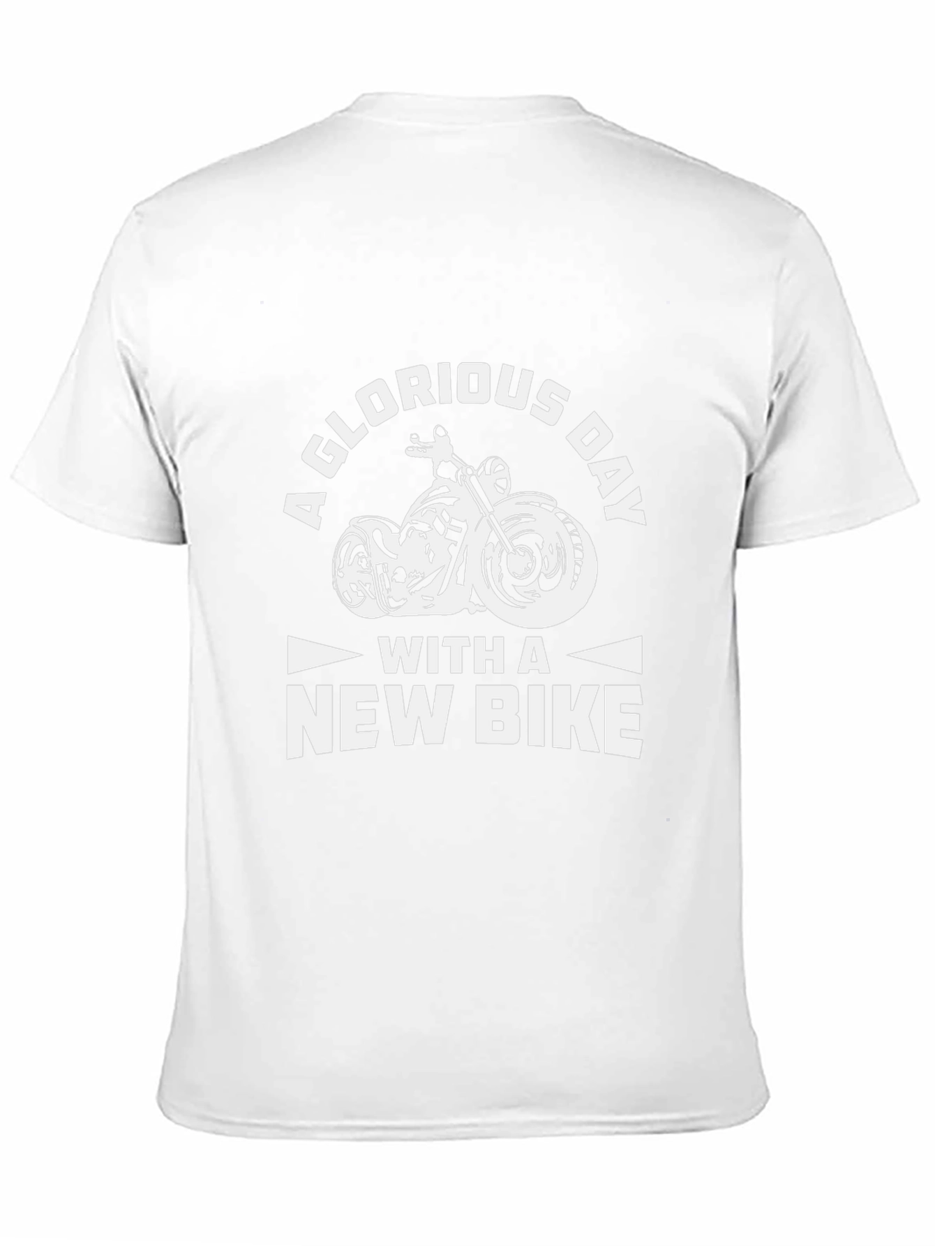 Glorious New Bike Day Graphic Tee - Black