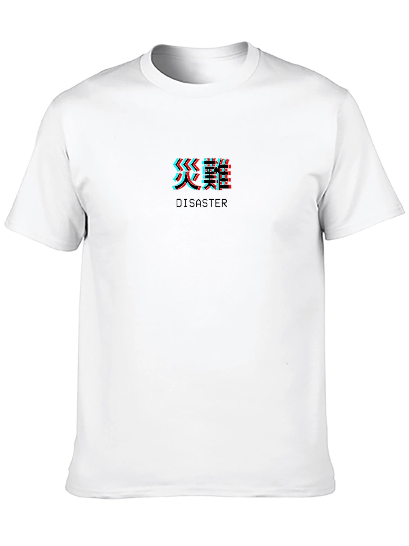 Glitch Disaster Graphic T-Shirt