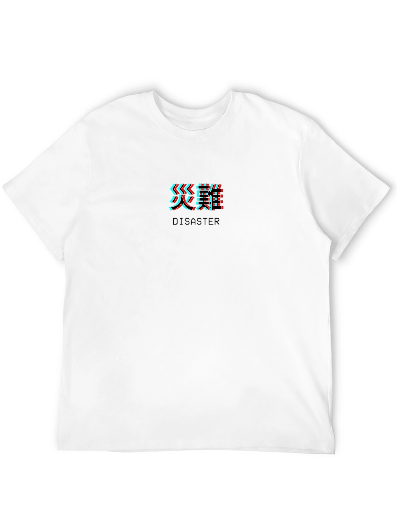 Glitch Disaster Graphic T-Shirt