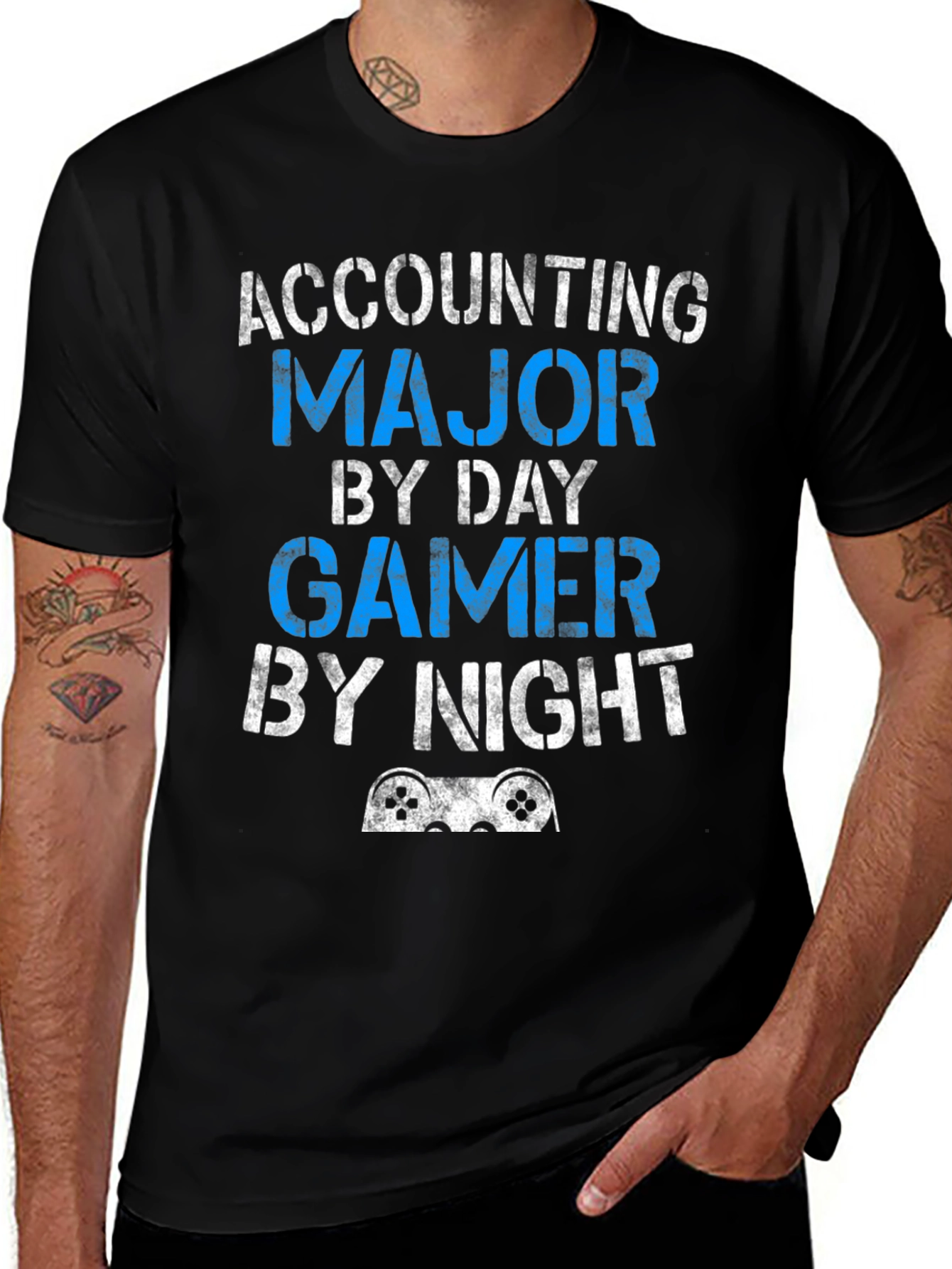 Accounting Major Gamer Funny T-Shirt