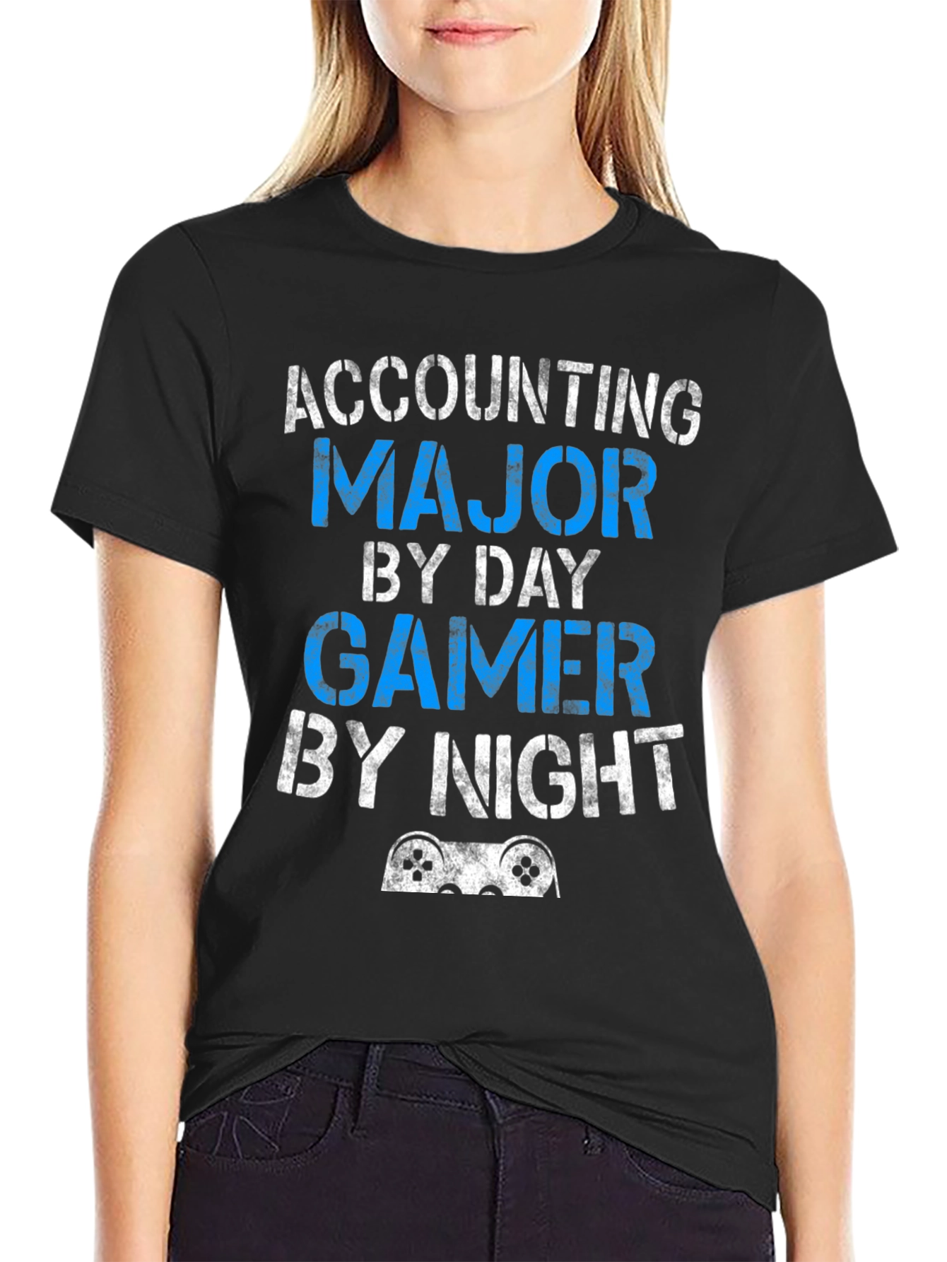 Accounting Major Gamer Funny T-Shirt
