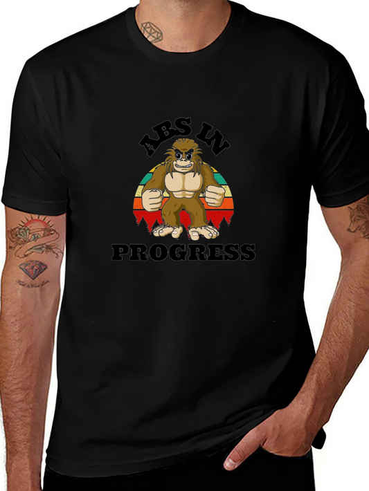 Abs in Progress Bigfoot T-Shirt