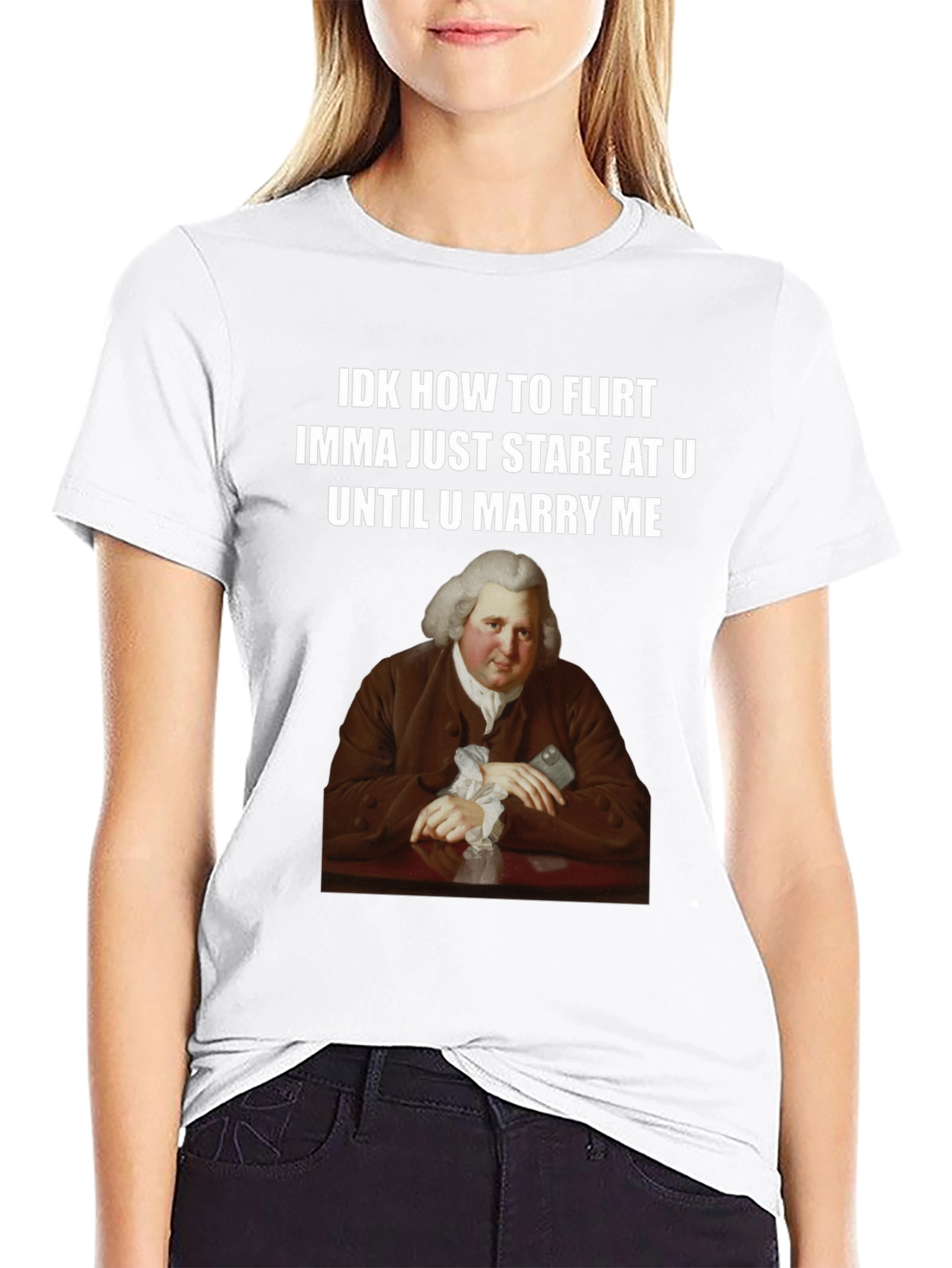 Funny Stare at You Until You Marry Me T-Shirt