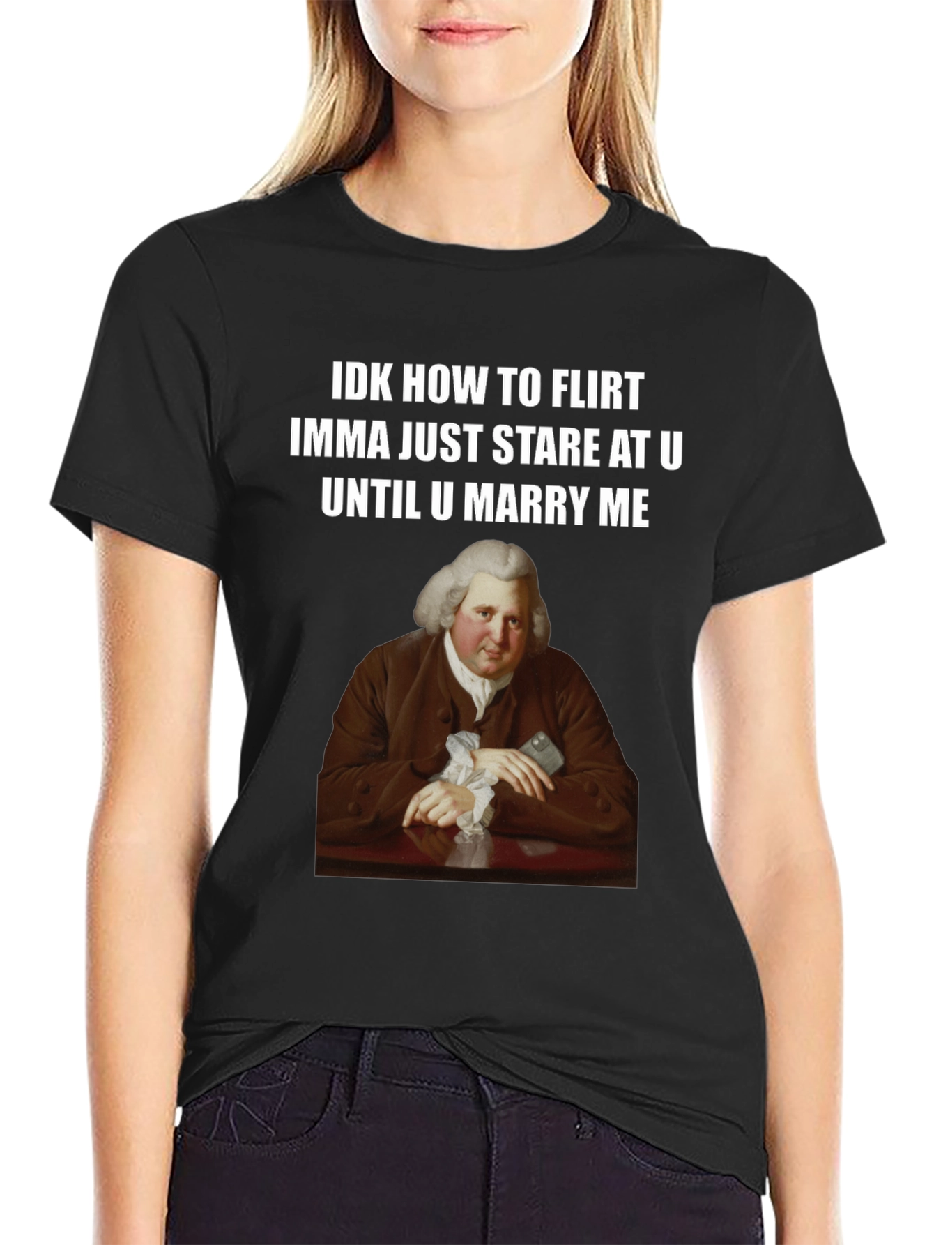 Funny Stare at You Until You Marry Me T-Shirt