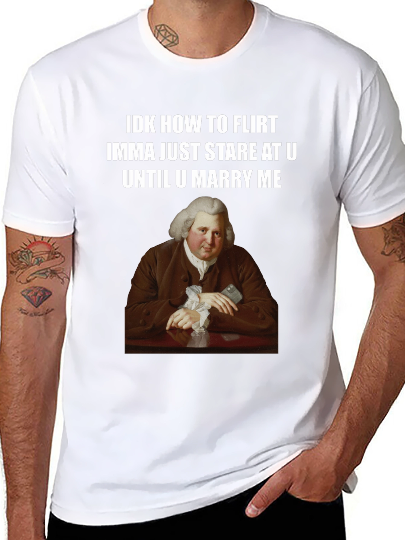 Funny Stare at You Until You Marry Me T-Shirt
