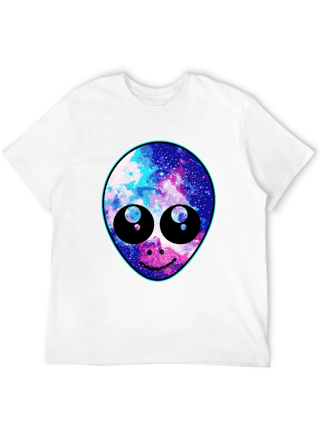 Galaxy Alien Graphic Tee - Unique Trendy Design