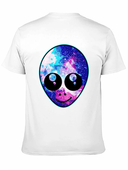 Galaxy Alien Graphic Tee - Unique Trendy Design