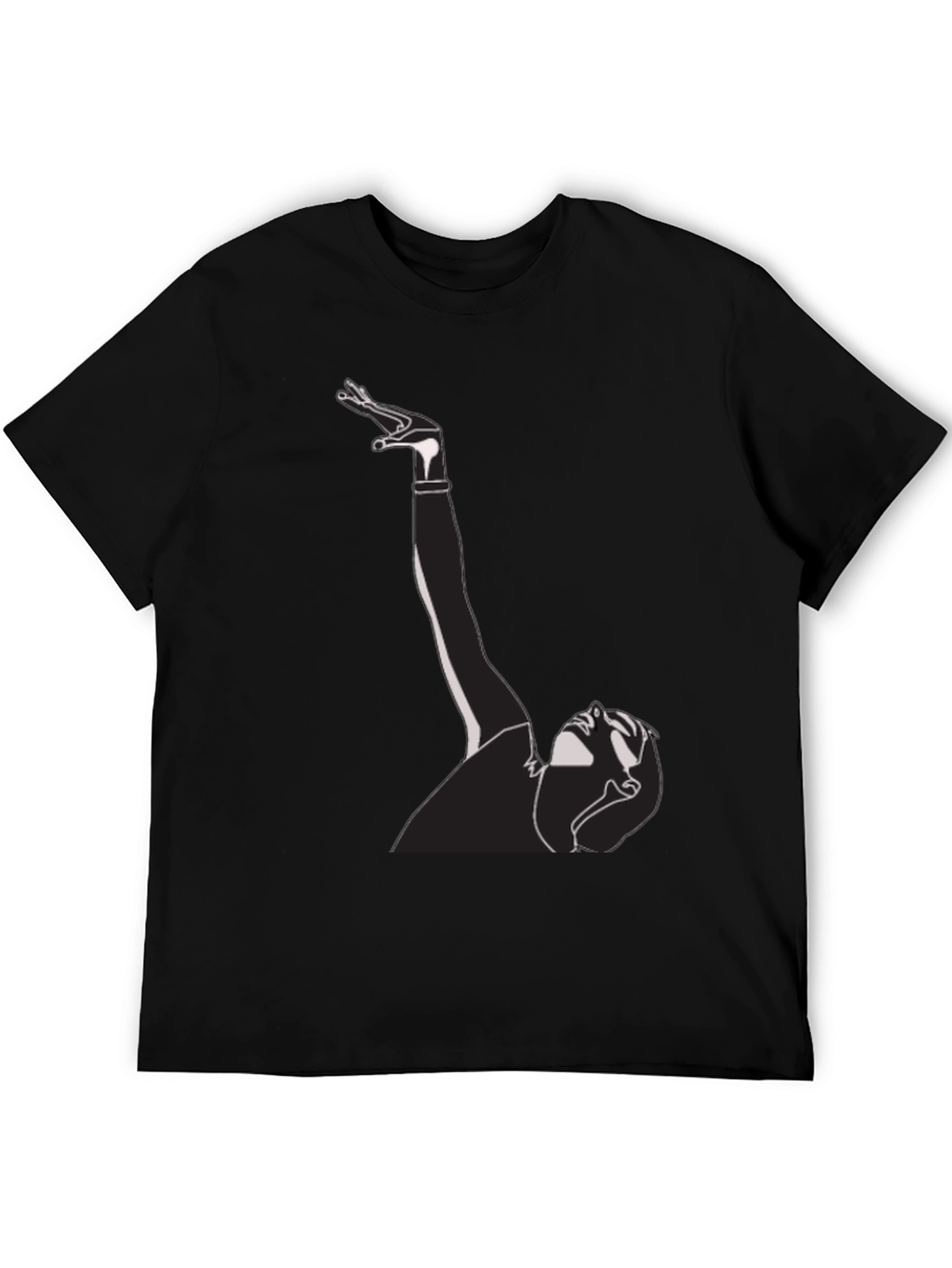 Abstract Dancer Graphic T-Shirt - Modern Streetwear