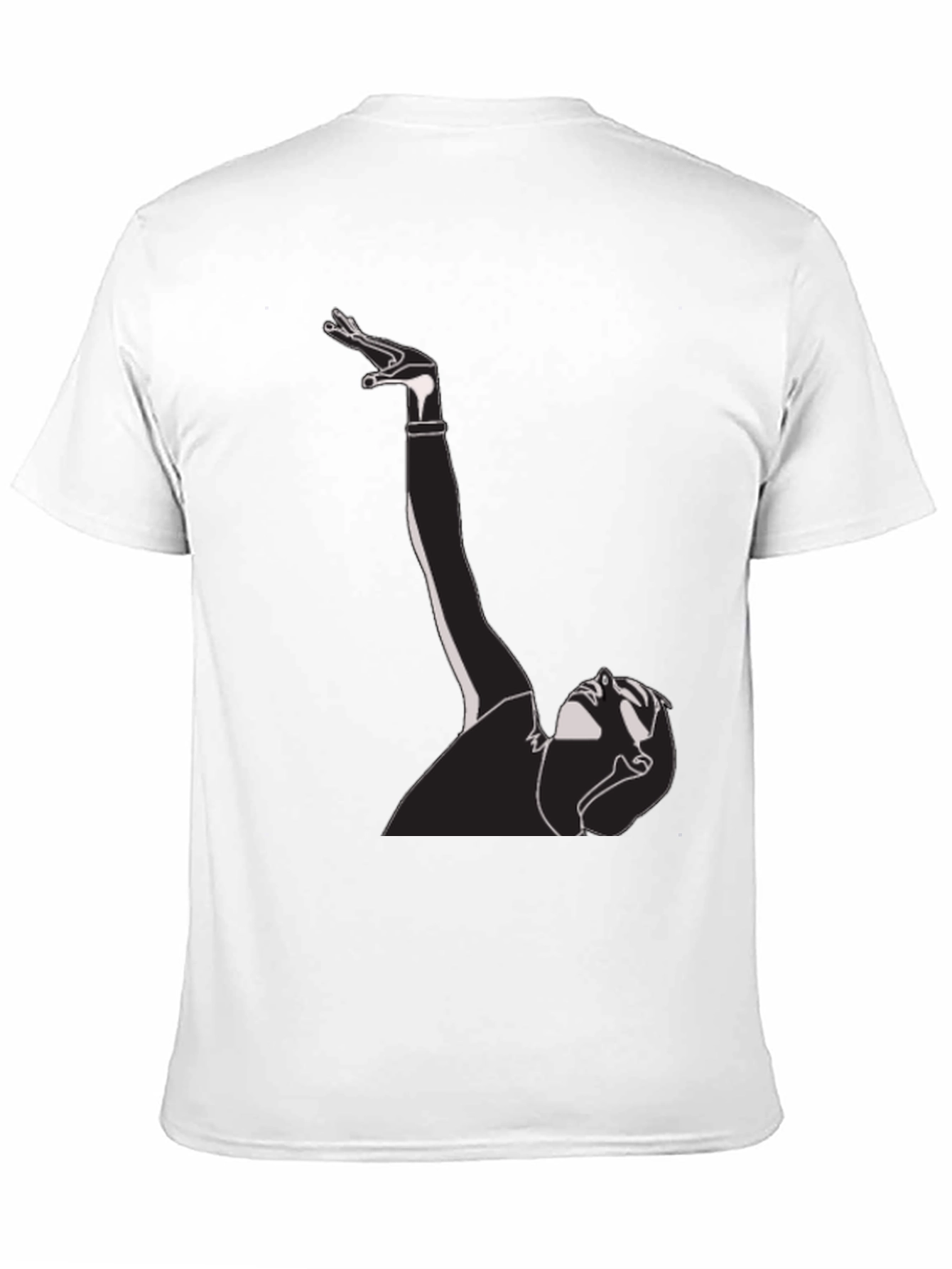 Abstract Dancer Graphic T-Shirt - Modern Streetwear