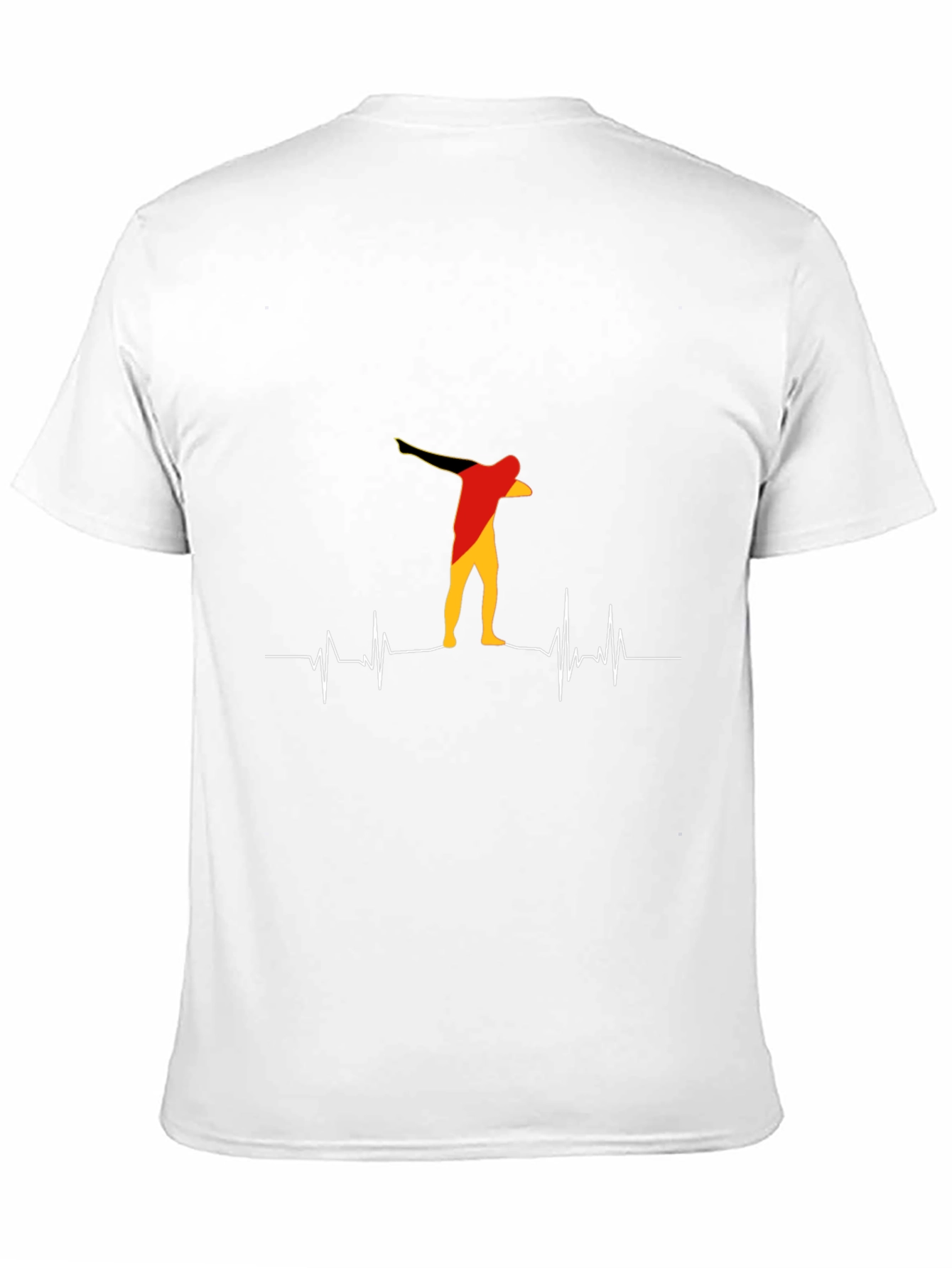 Germany Heartbeat T-Shirt - Dab Silhouette Tee