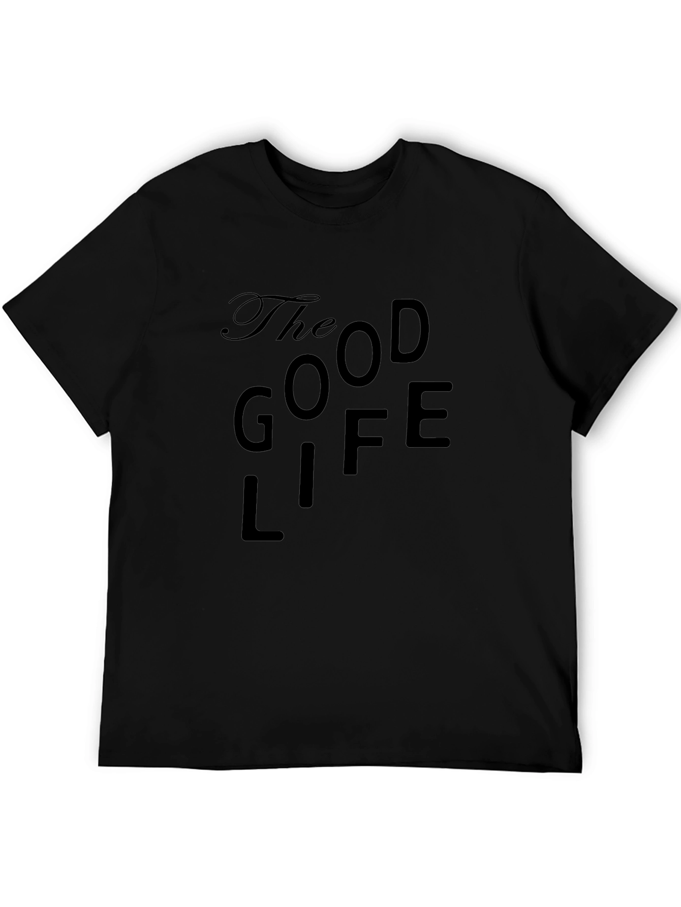 The Good Life Graphic Tee - Stylish Comfort