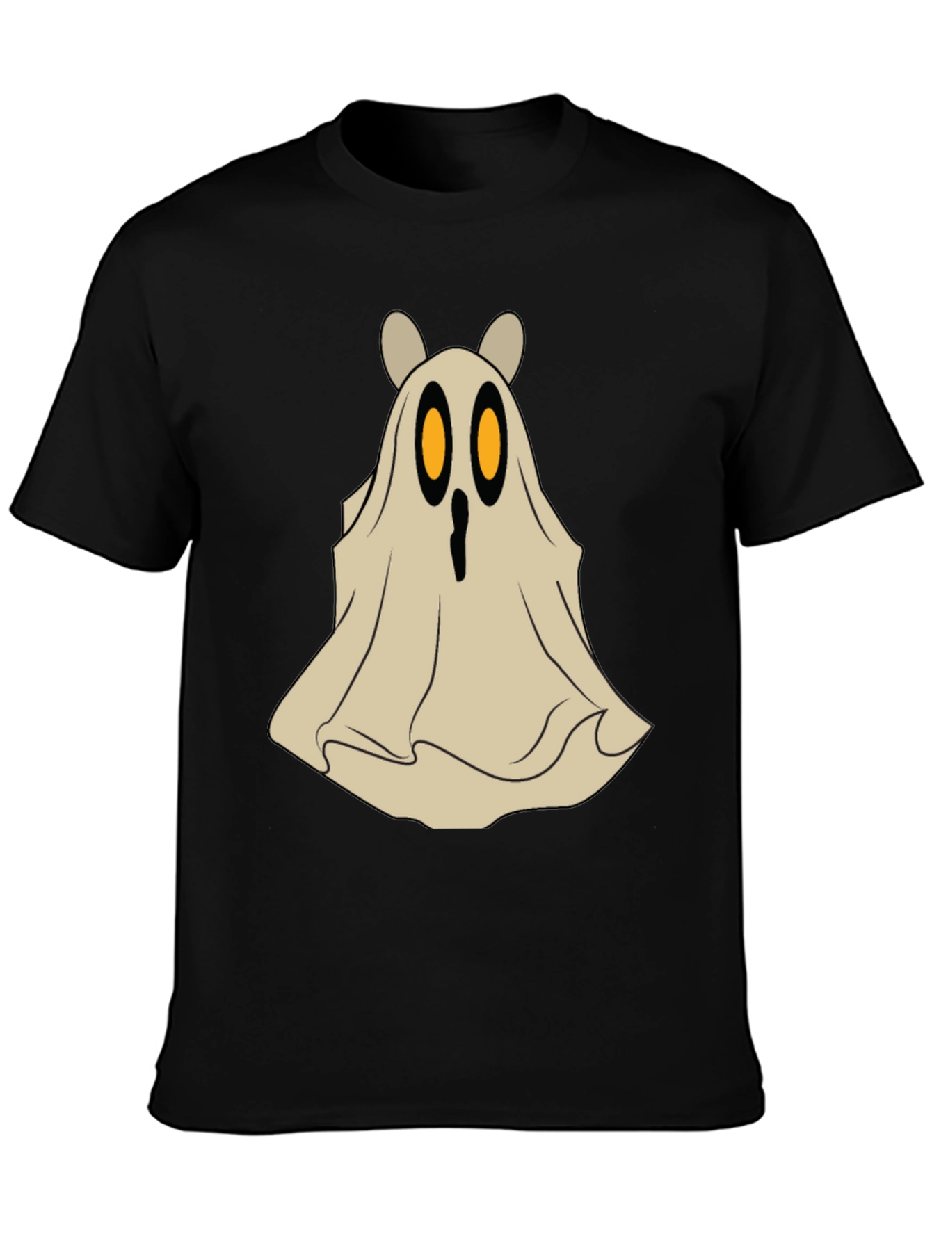 Spooky Cute Bear Ghost Halloween T-Shirt