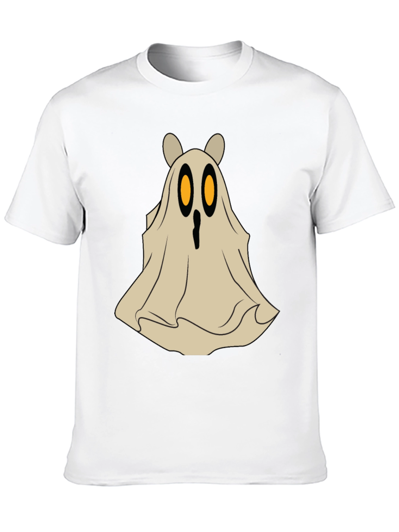 Spooky Cute Bear Ghost Halloween T-Shirt