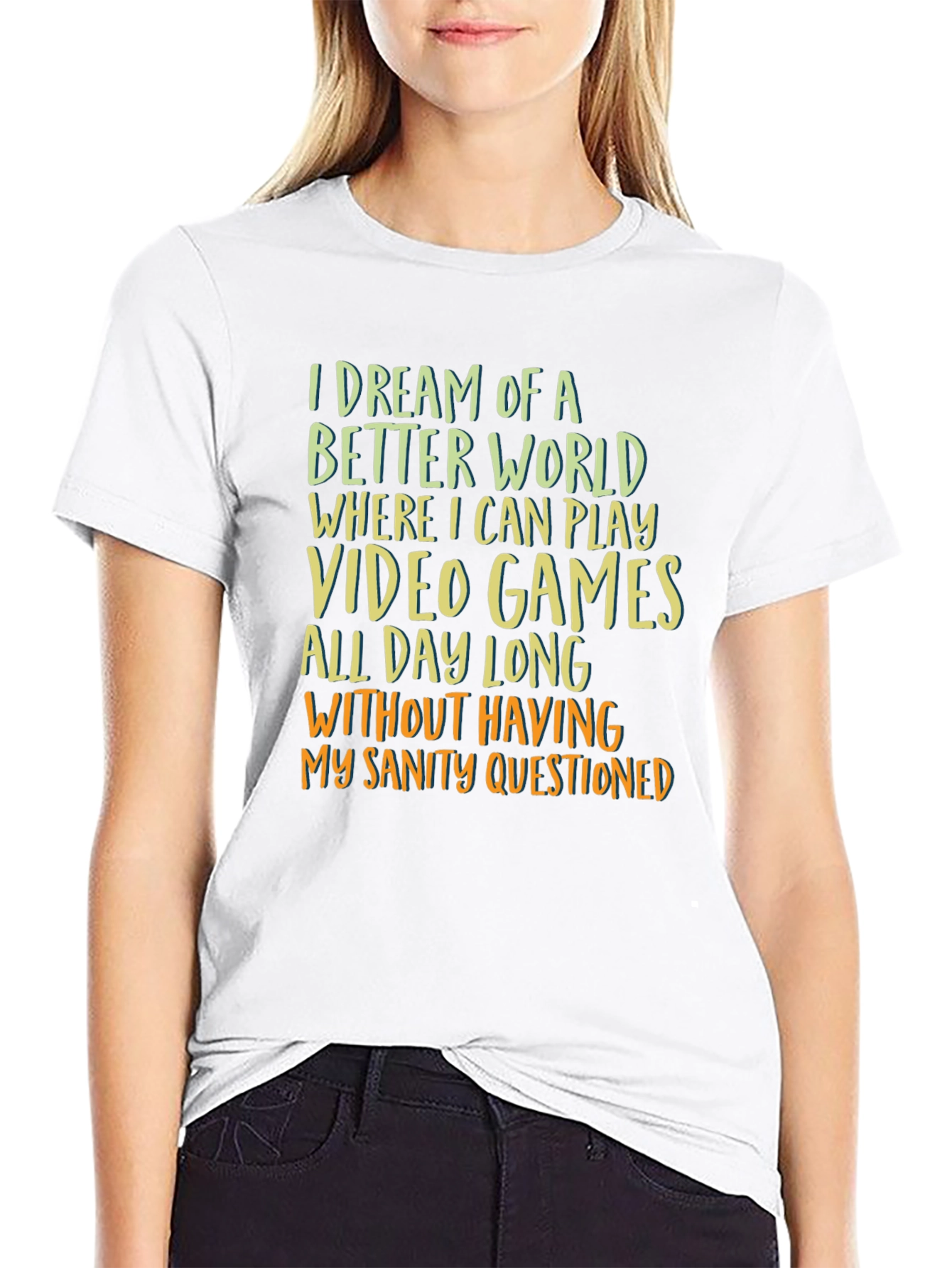 Gamer T-Shirt: Dream of Video Games