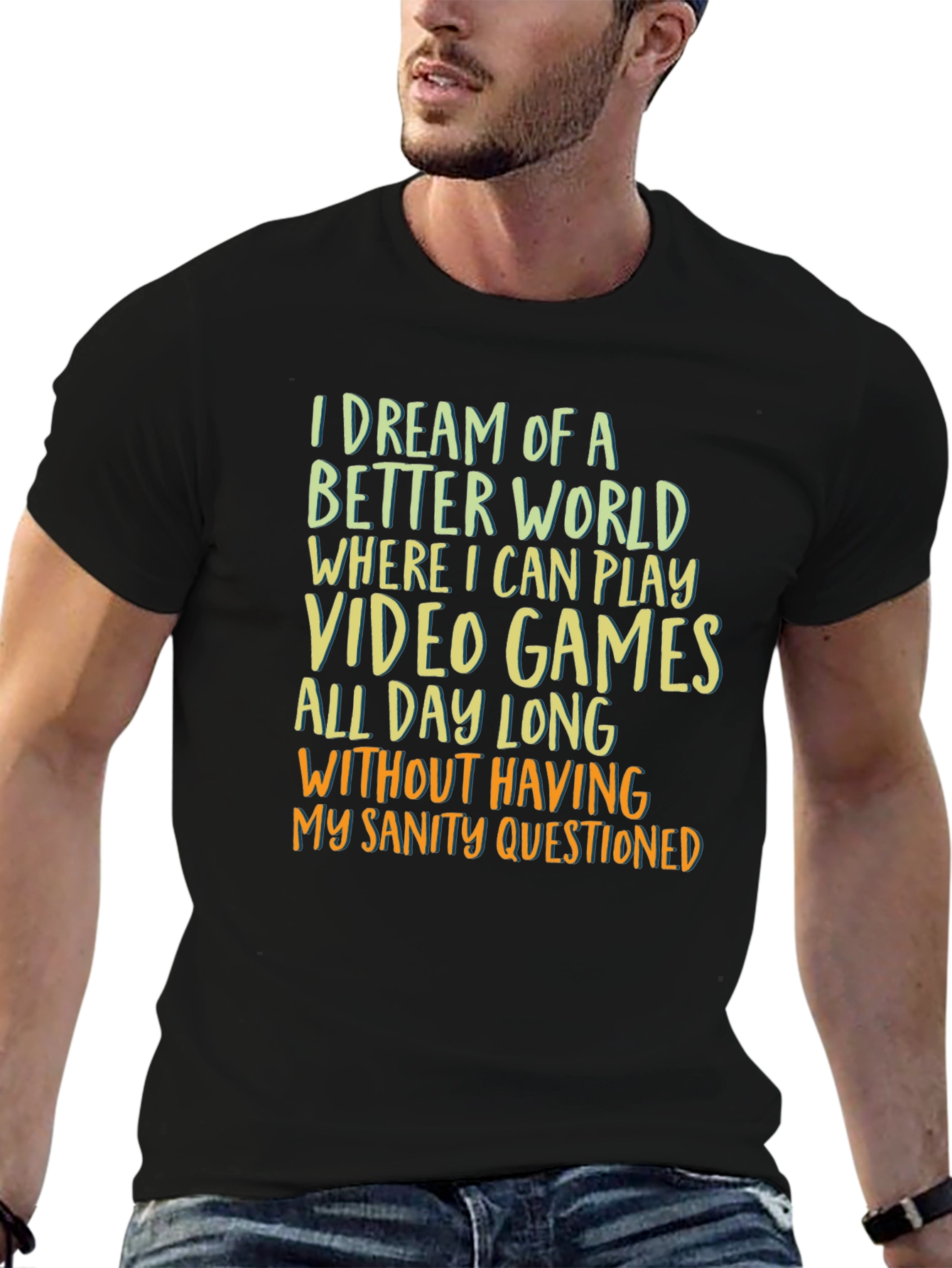 Gamer T-Shirt: Dream of Video Games
