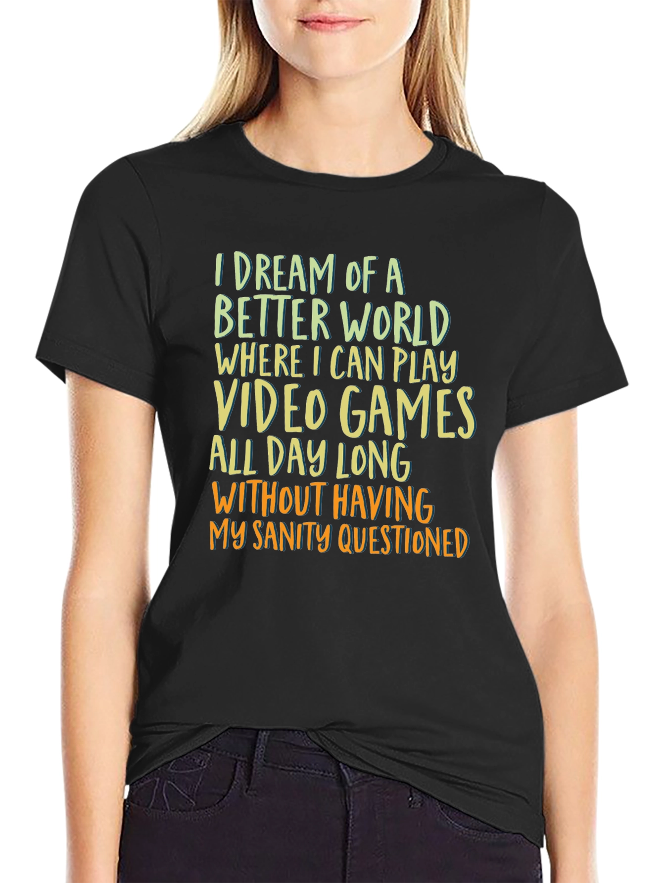 Gamer T-Shirt: Dream of Video Games