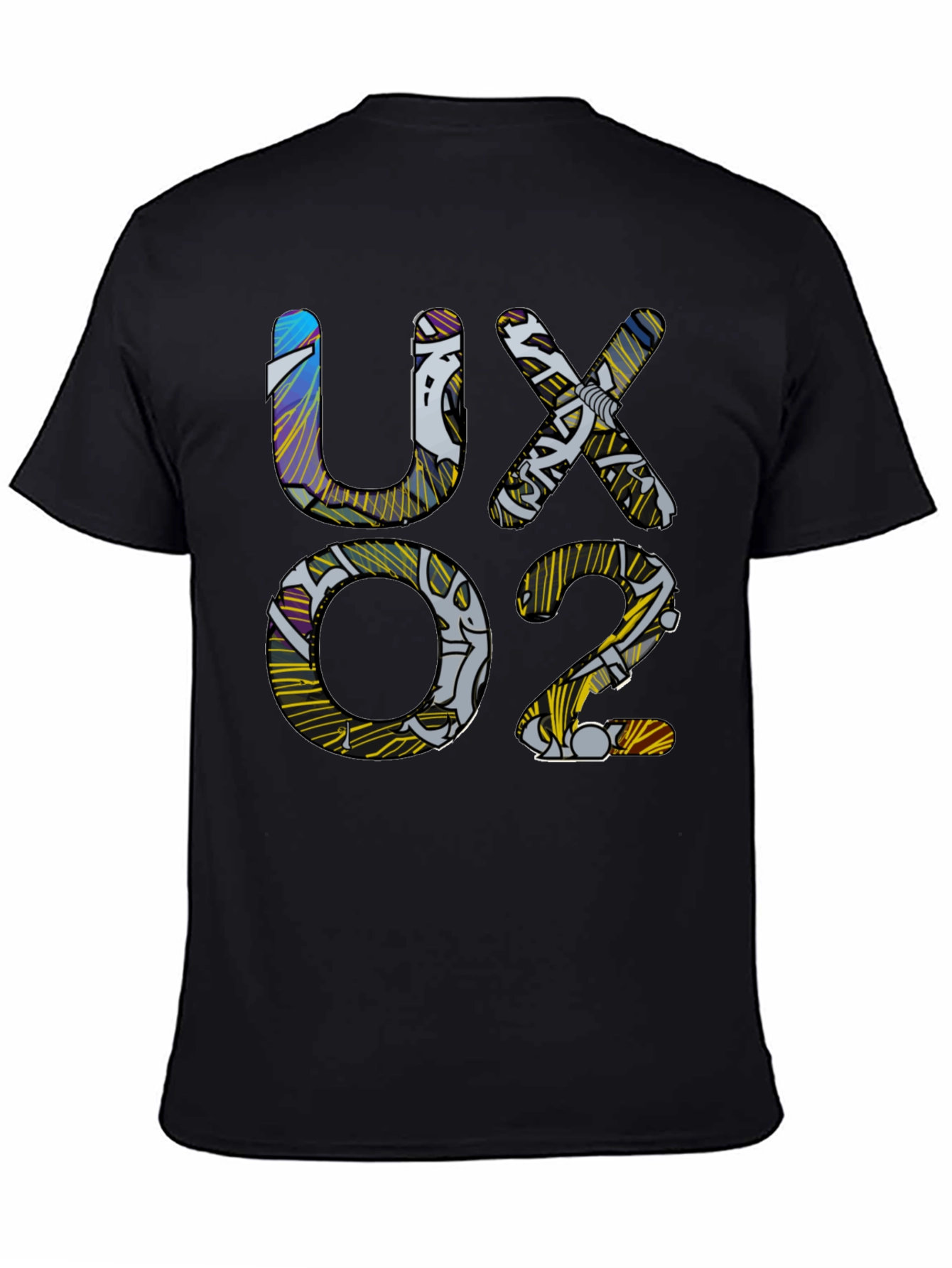 Abstract UXO2 Graphic T-Shirt