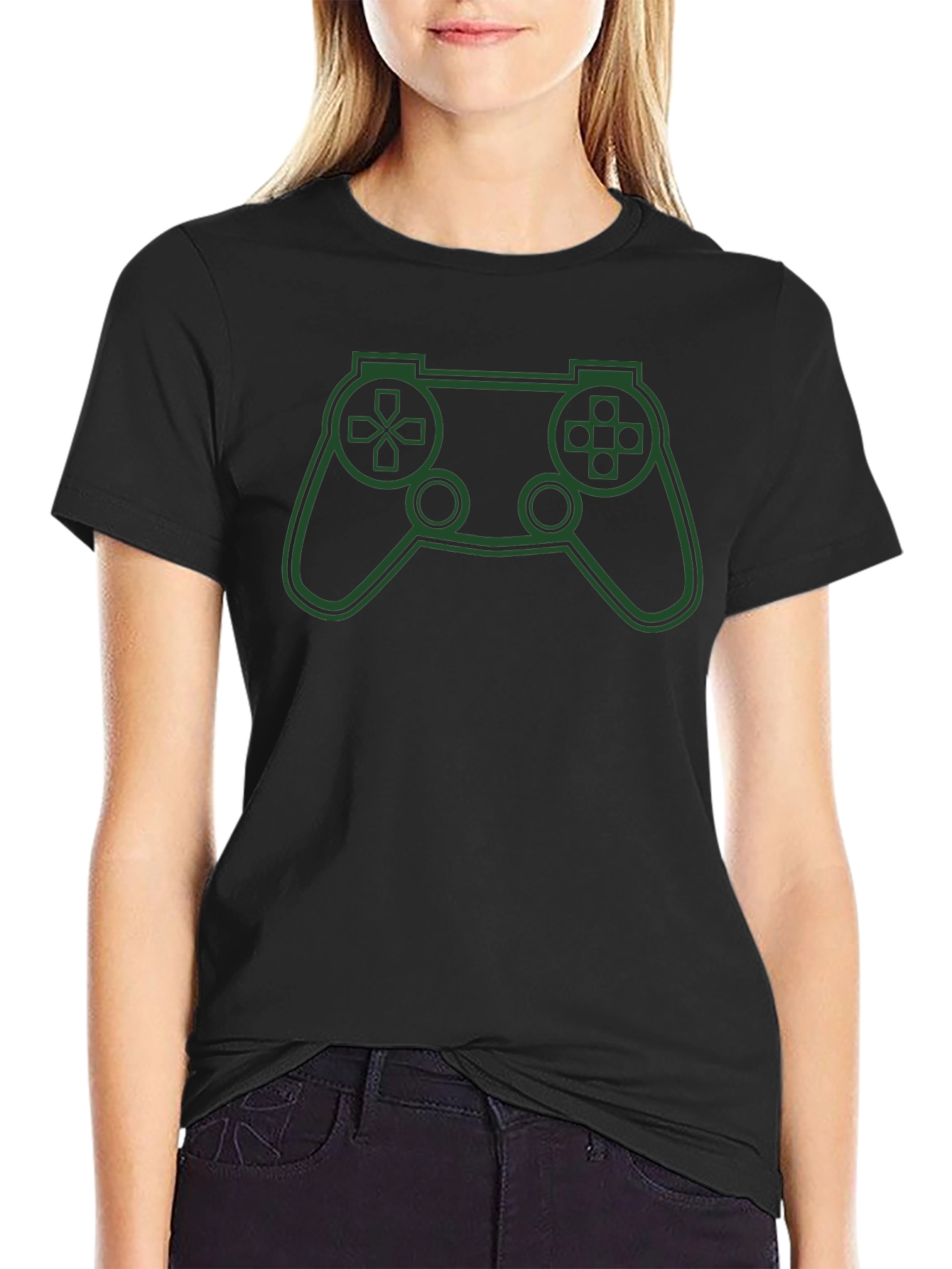 Gamer Style T-Shirt - Controller Graphic Tee