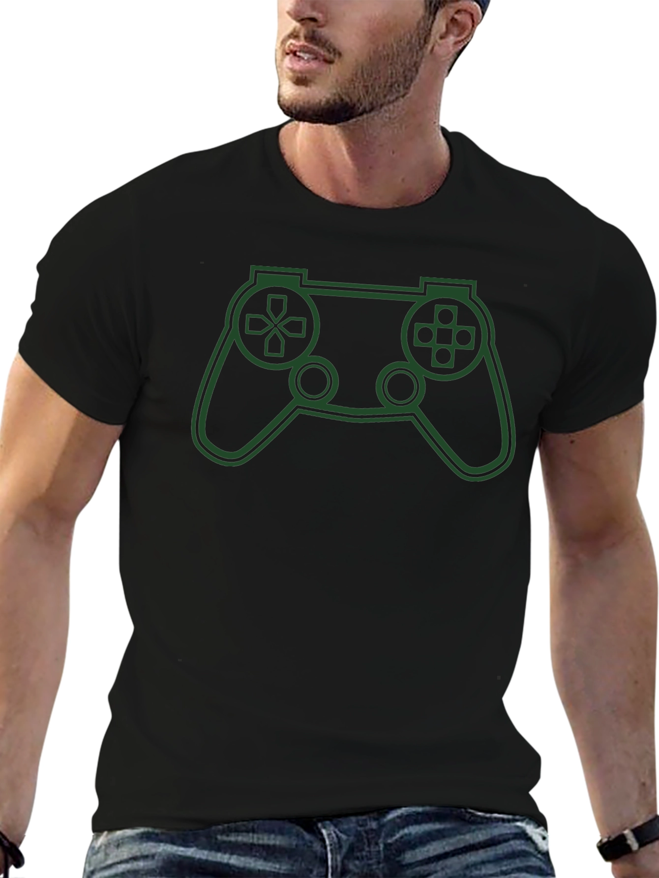 Gamer Style T-Shirt - Controller Graphic Tee
