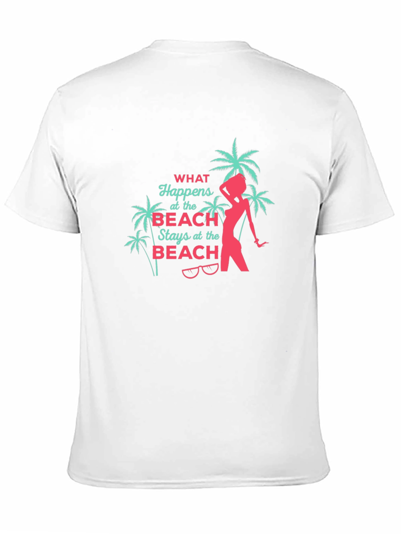 Beach Vibes Black T-Shirt