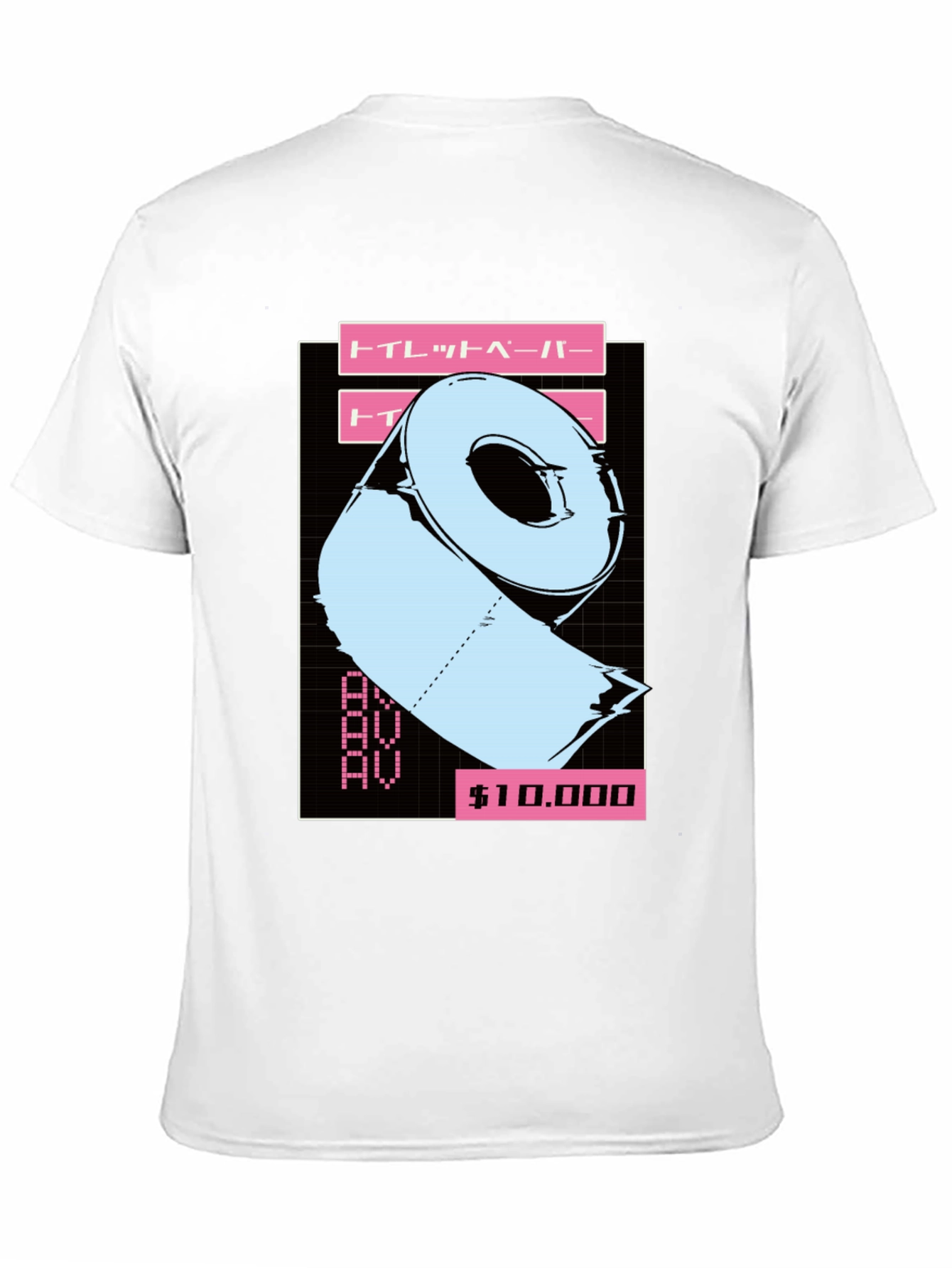 Aesthetic Toilet Paper Graphic Tee
