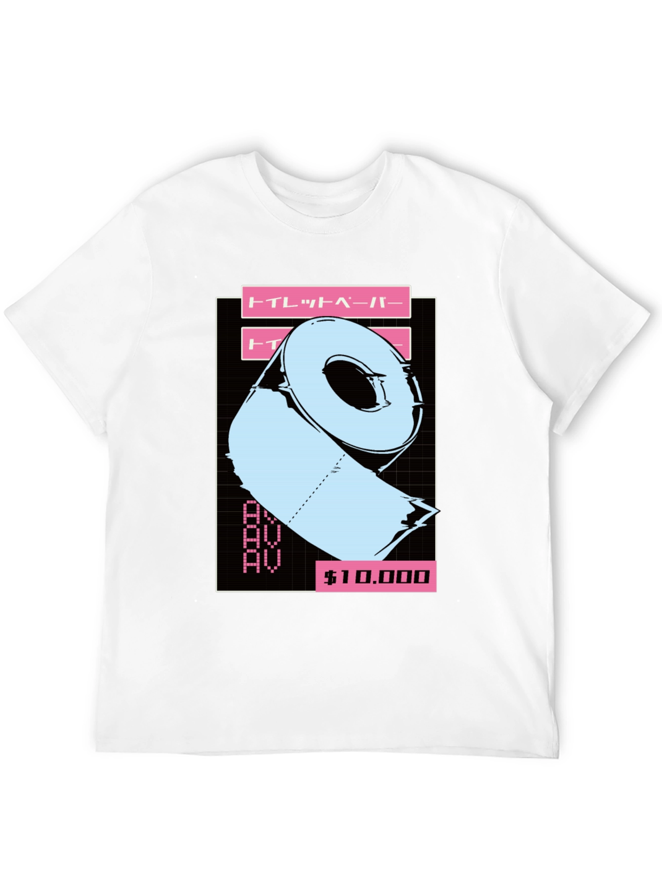 Aesthetic Toilet Paper Graphic Tee