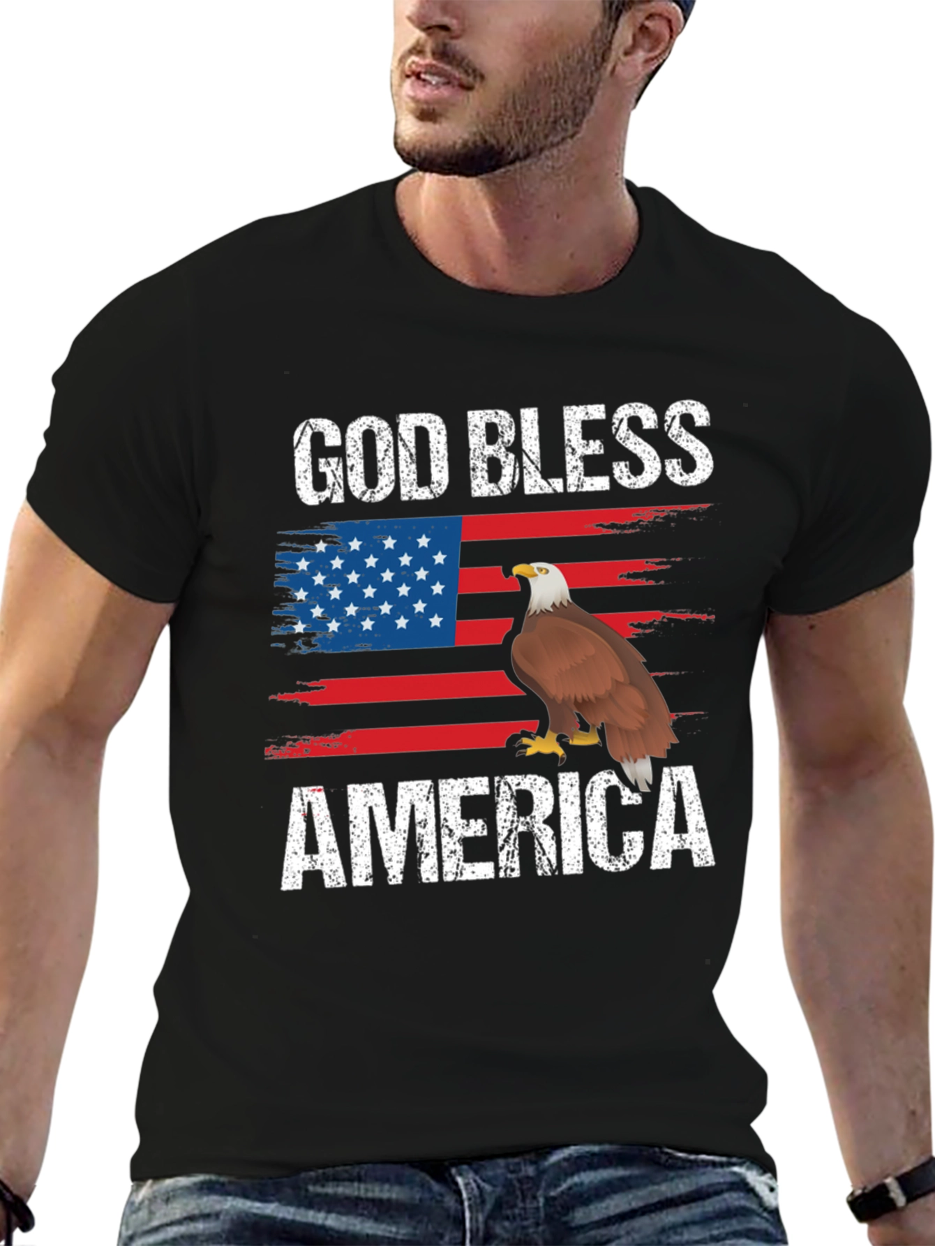 God Bless America Eagle T-Shirt