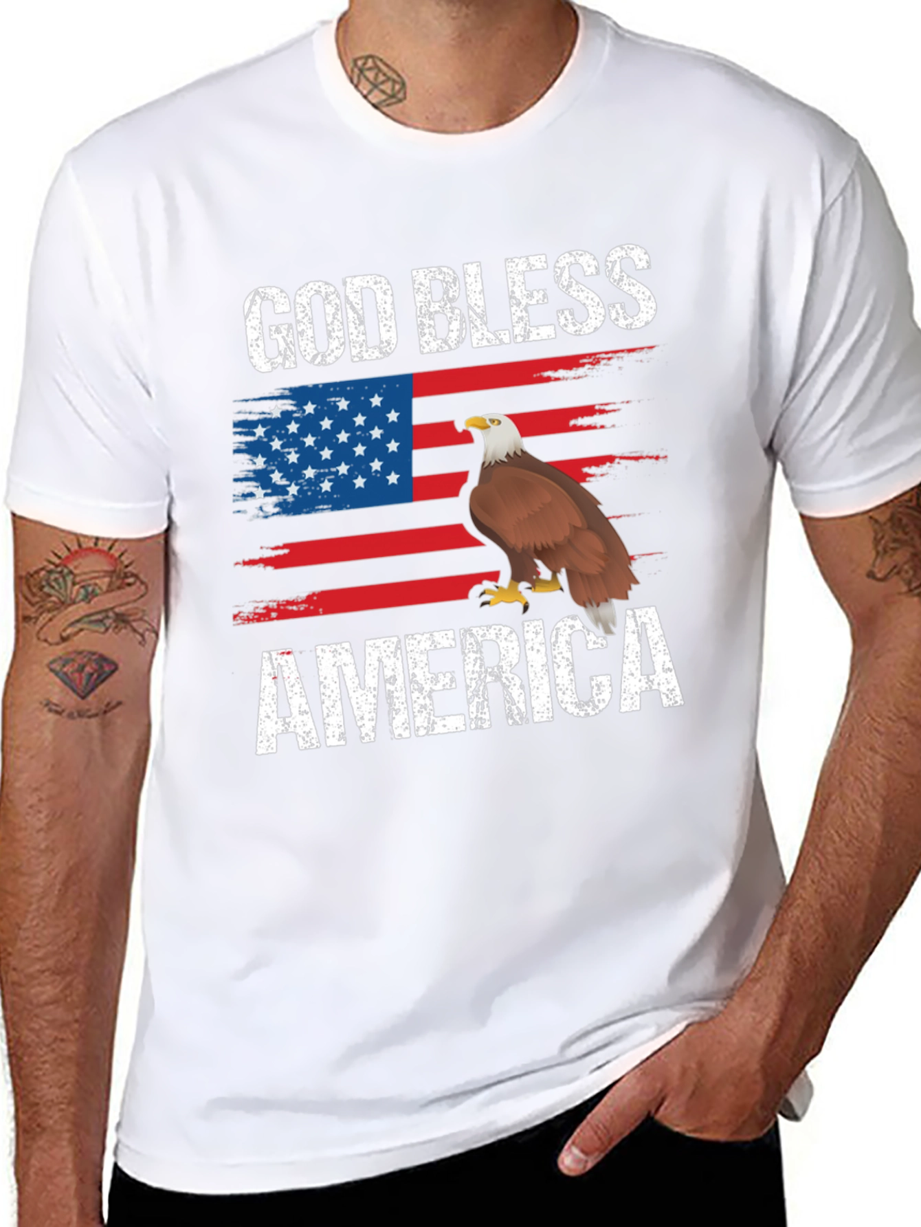 God Bless America Eagle T-Shirt
