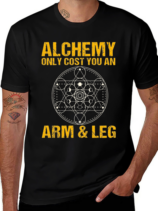 Alchemy Arm & Leg Black Graphic Tee