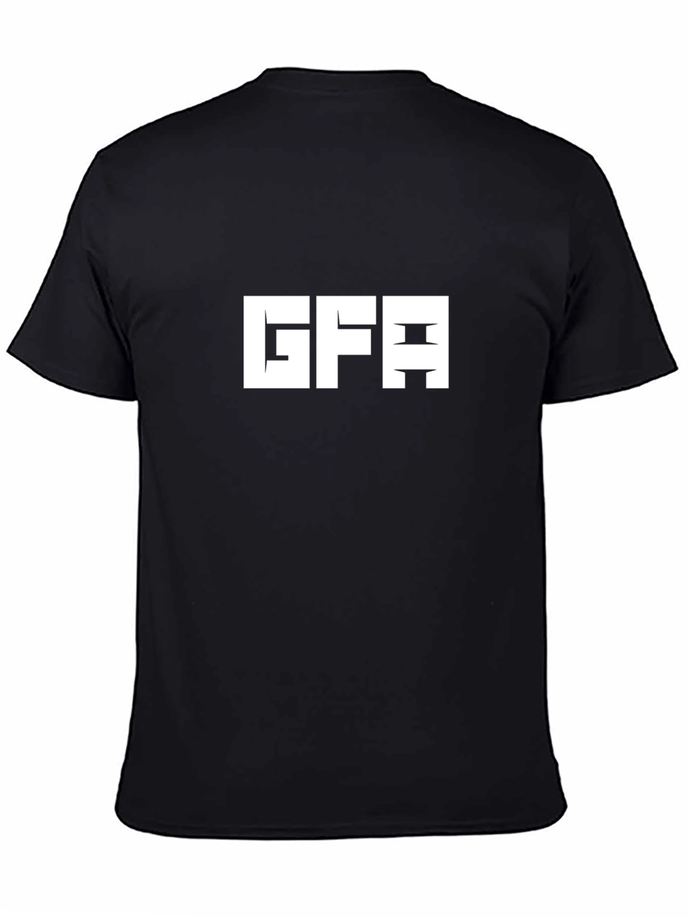 GFA Graphic Black T-Shirt - Bold Statement Tee