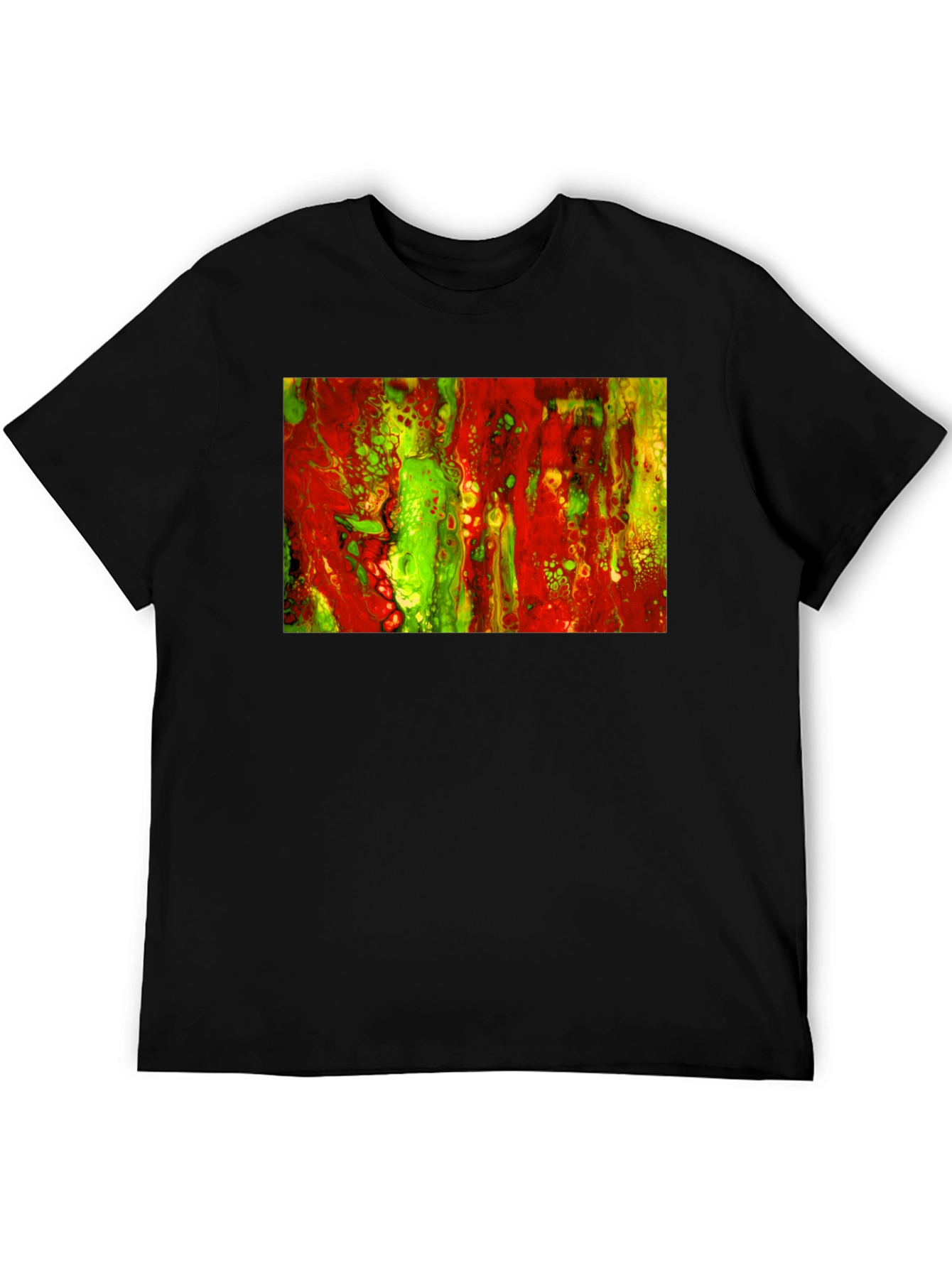 Abstract Art Graphic Tee - Modern Streetwear
