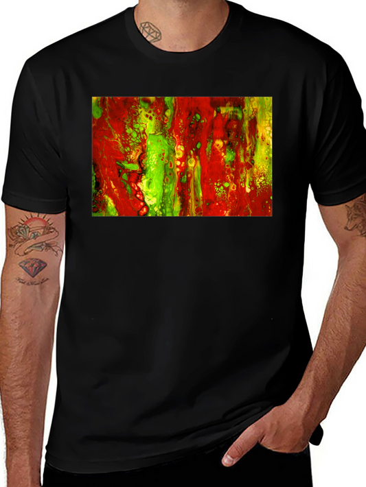 Abstract Art Graphic Tee - Modern Streetwear