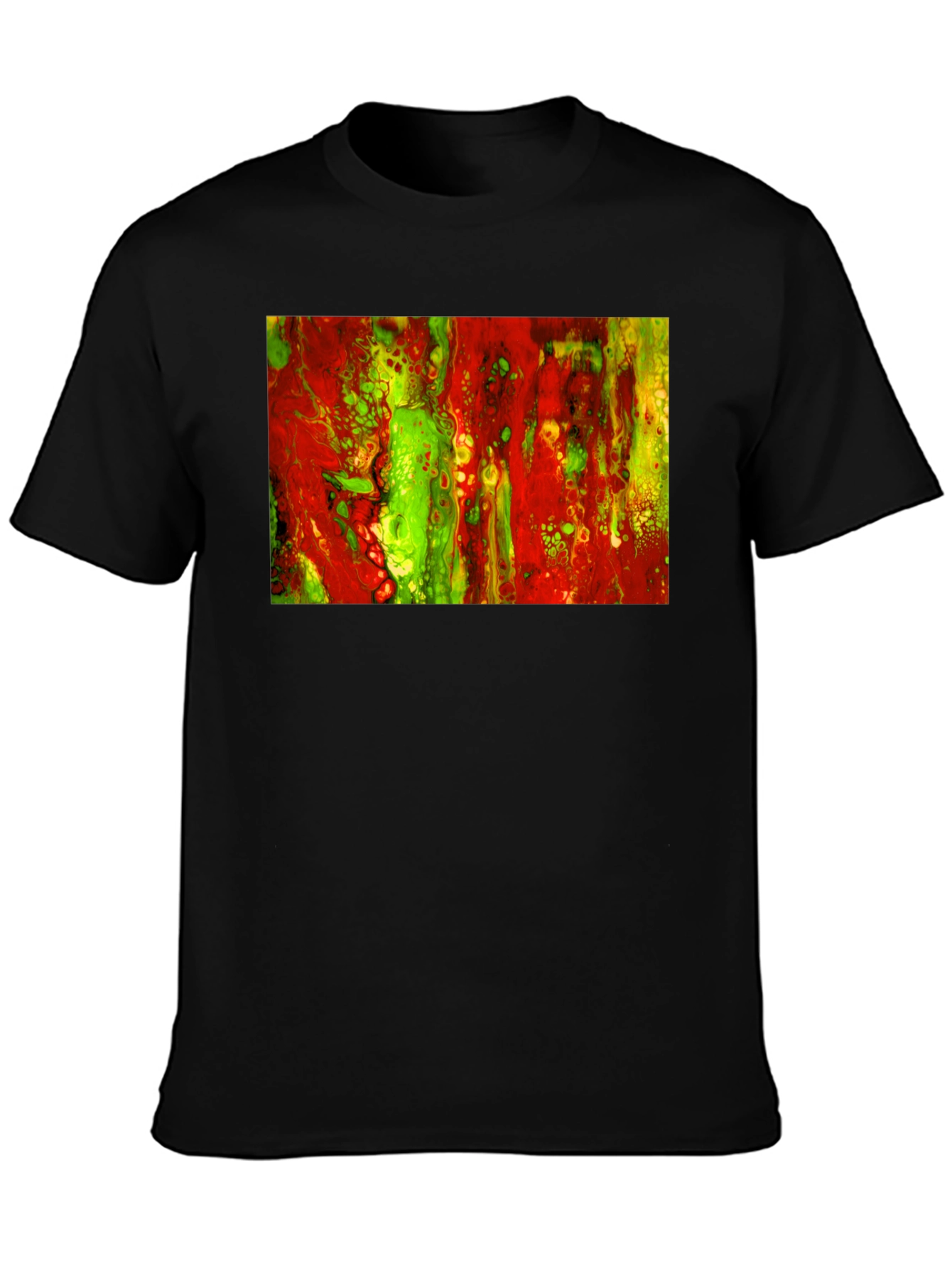 Abstract Art Graphic Tee - Modern Streetwear
