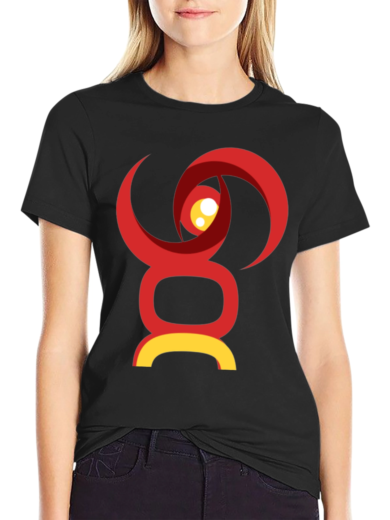 Abstract Graphic T-Shirt - Modern Design