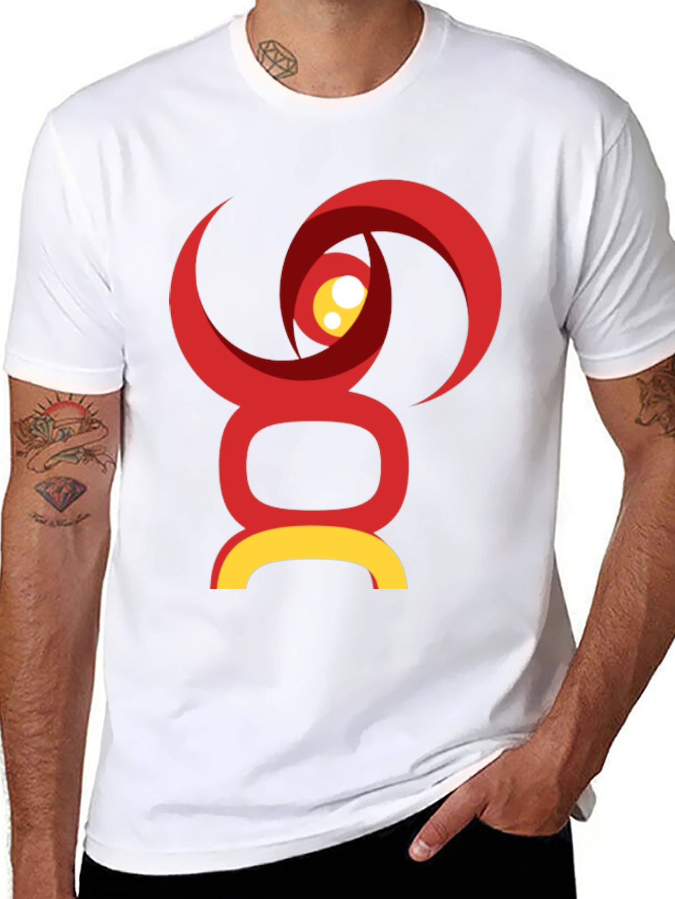 Abstract Graphic T-Shirt - Modern Design