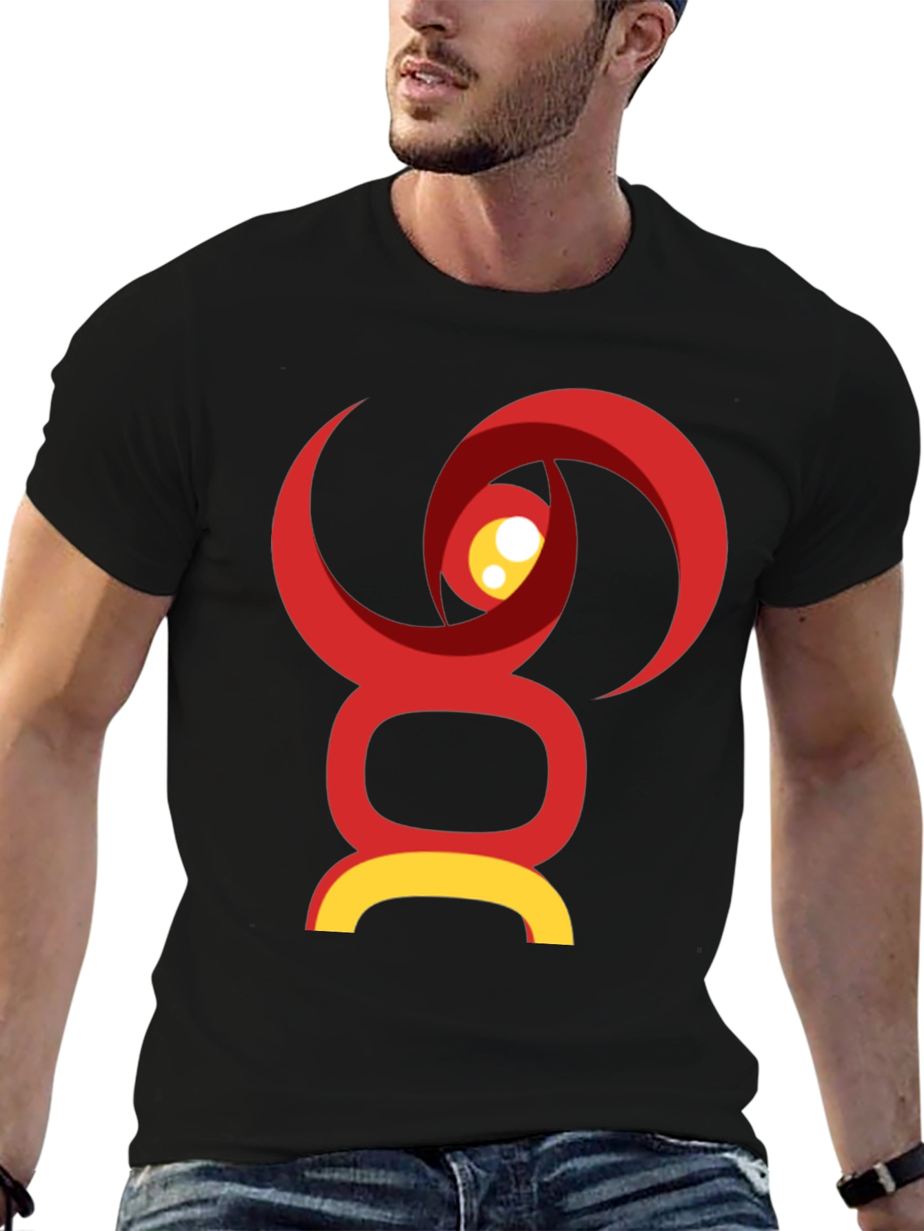 Abstract Graphic T-Shirt - Modern Design